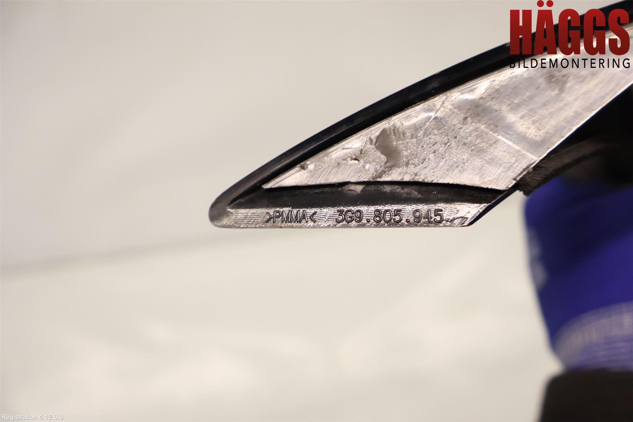 Volkswagen VW PASSAT 15-19 Spoiler Baklucka