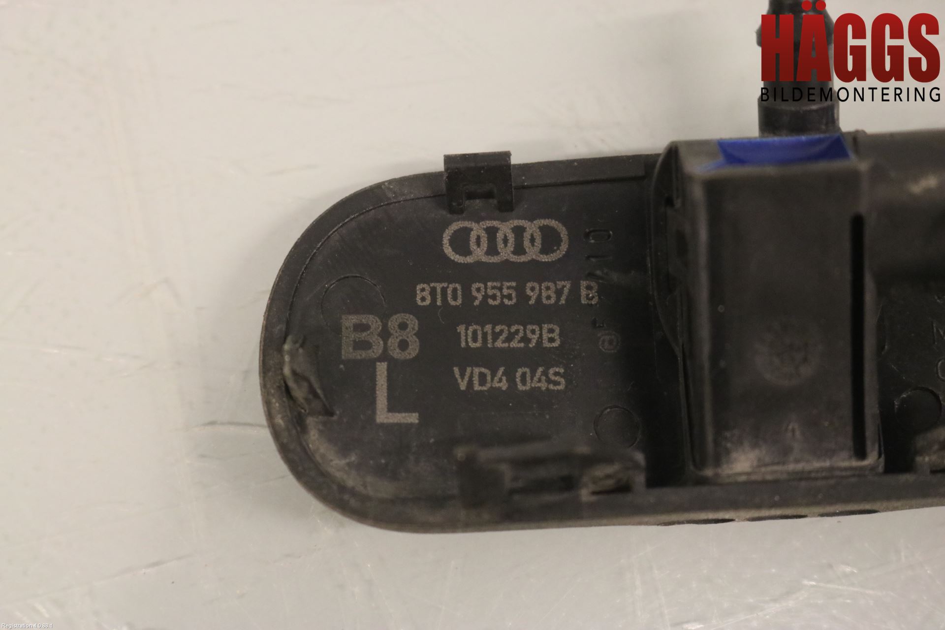 Audi A4/S4 08-11 Spolarmunstycke Rutor