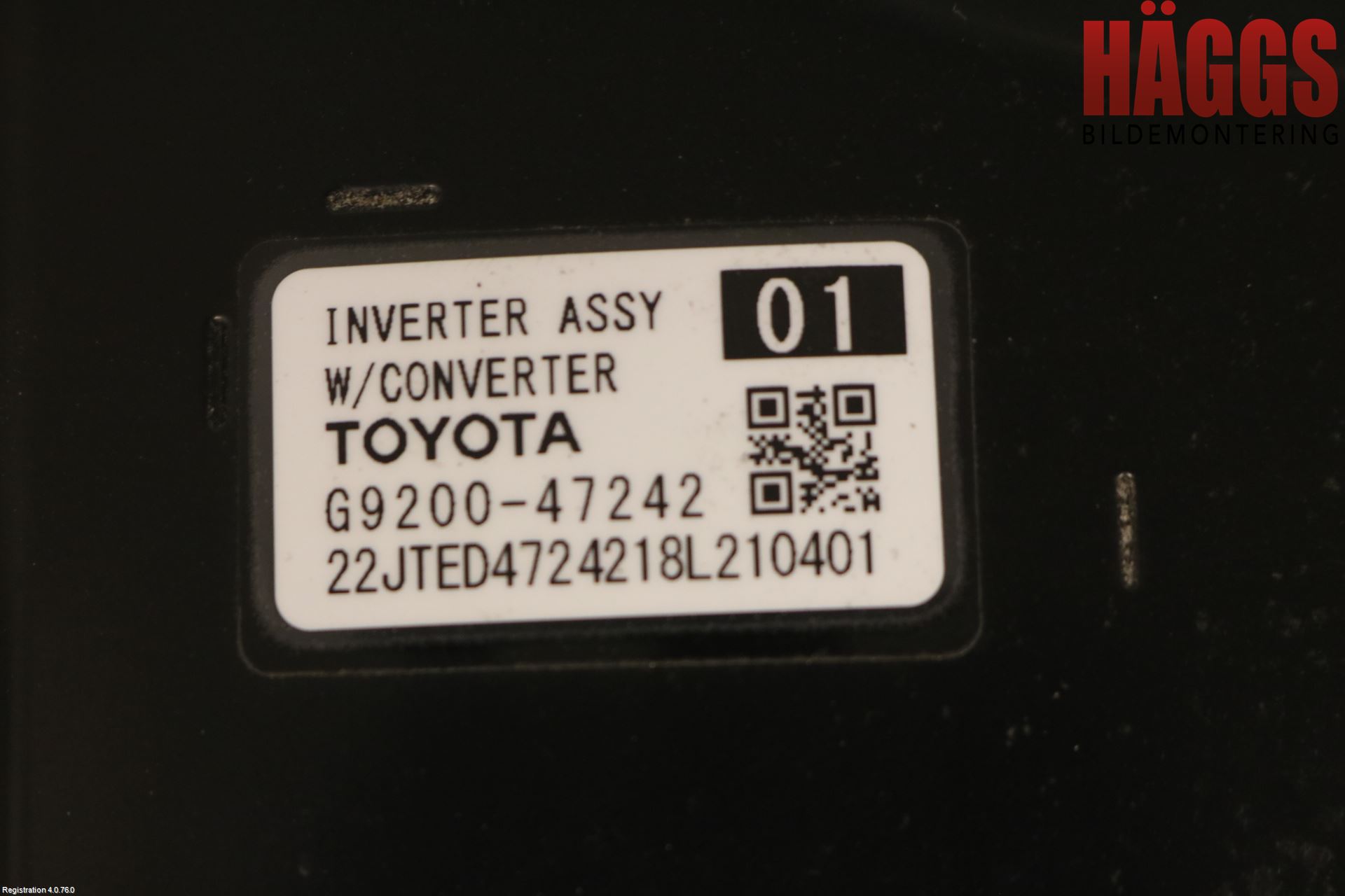 Toyota COROLLA 19- Hybridconverter