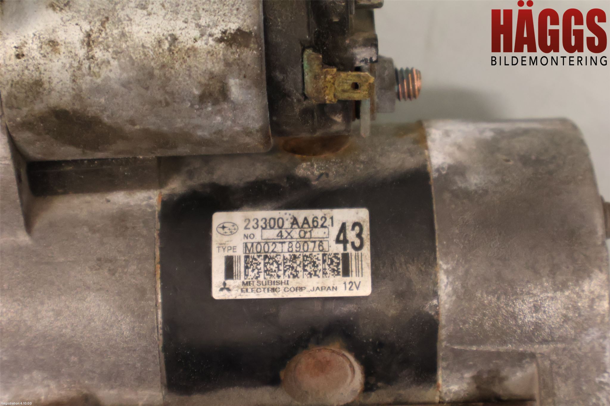 Subaru XV 12-17 Startmotor Diesel