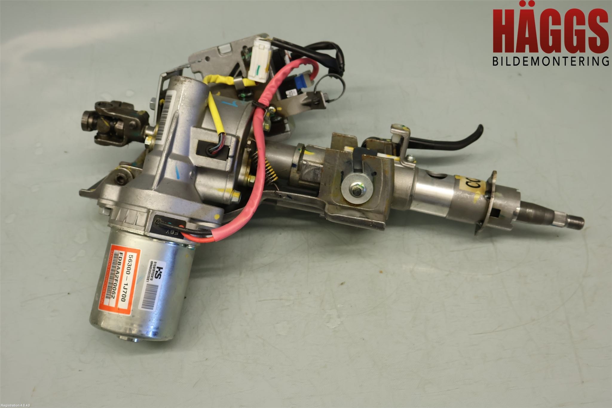 Hyundai i20 PB 09-14 Rattaxelagg Med Inb Servo