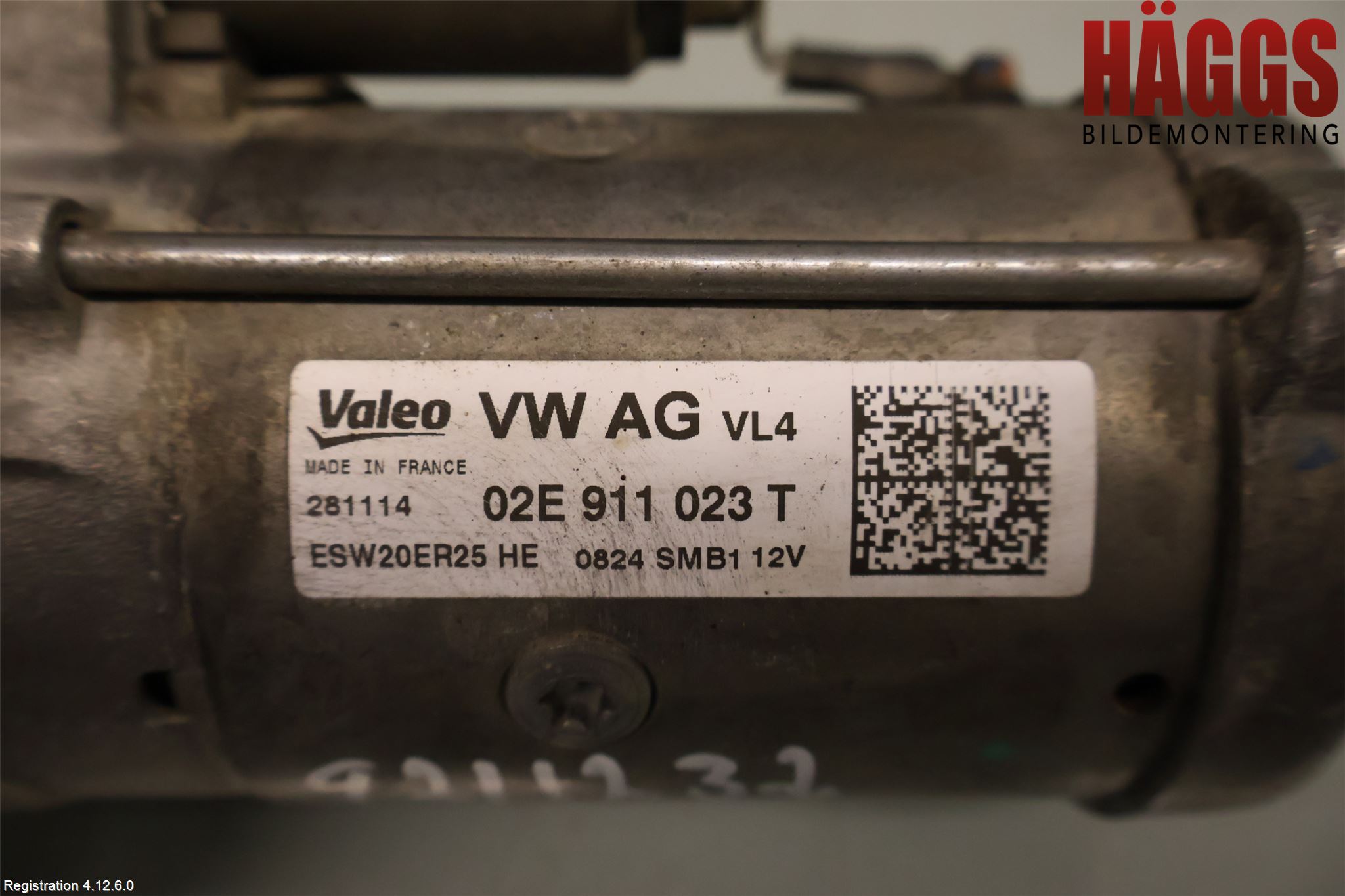 Volkswagen VW PASSAT 15-19 Startmotor Diesel
