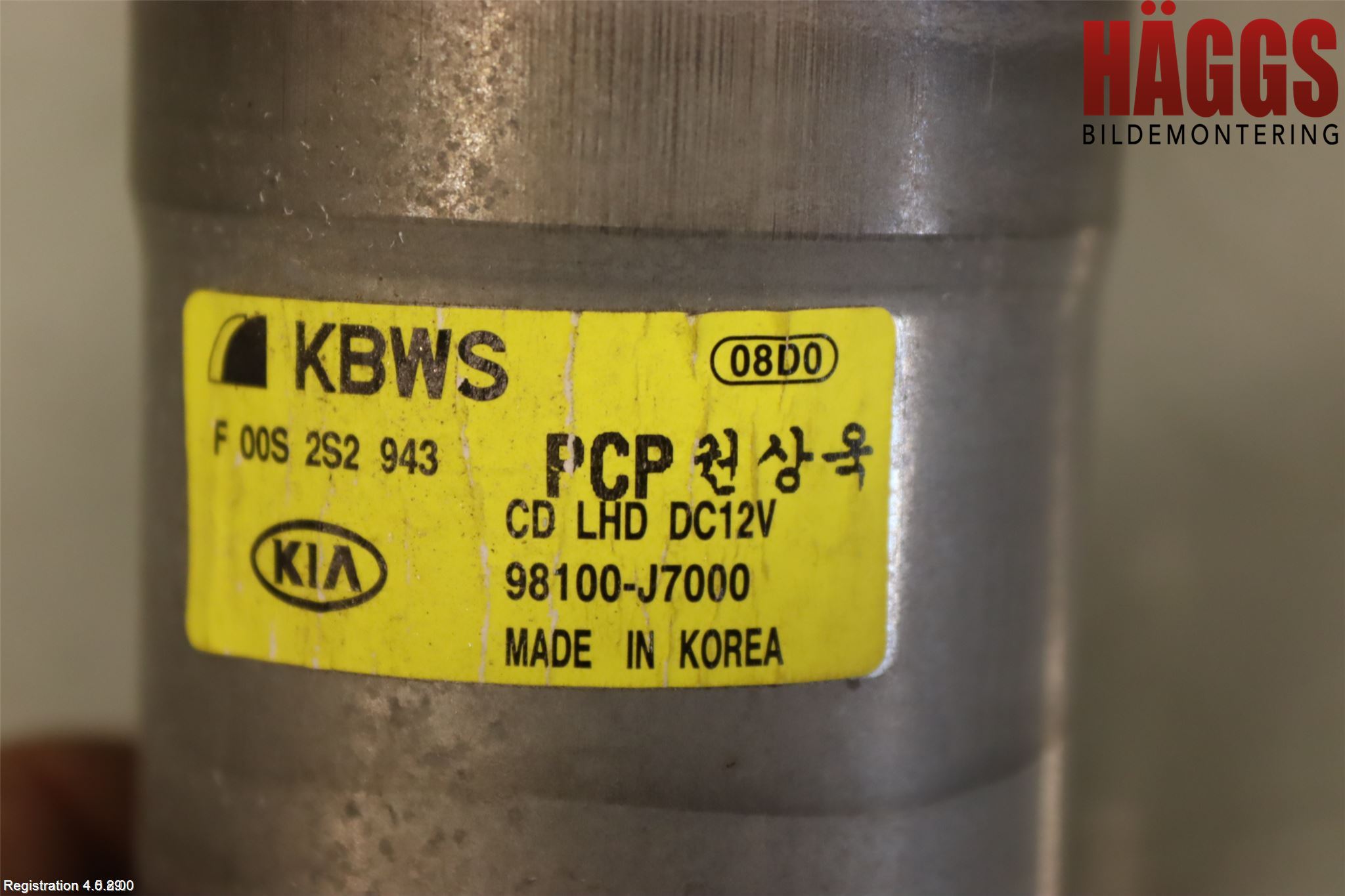 Kia CEED/CEED SW 19- Torkarmotor Vindruta