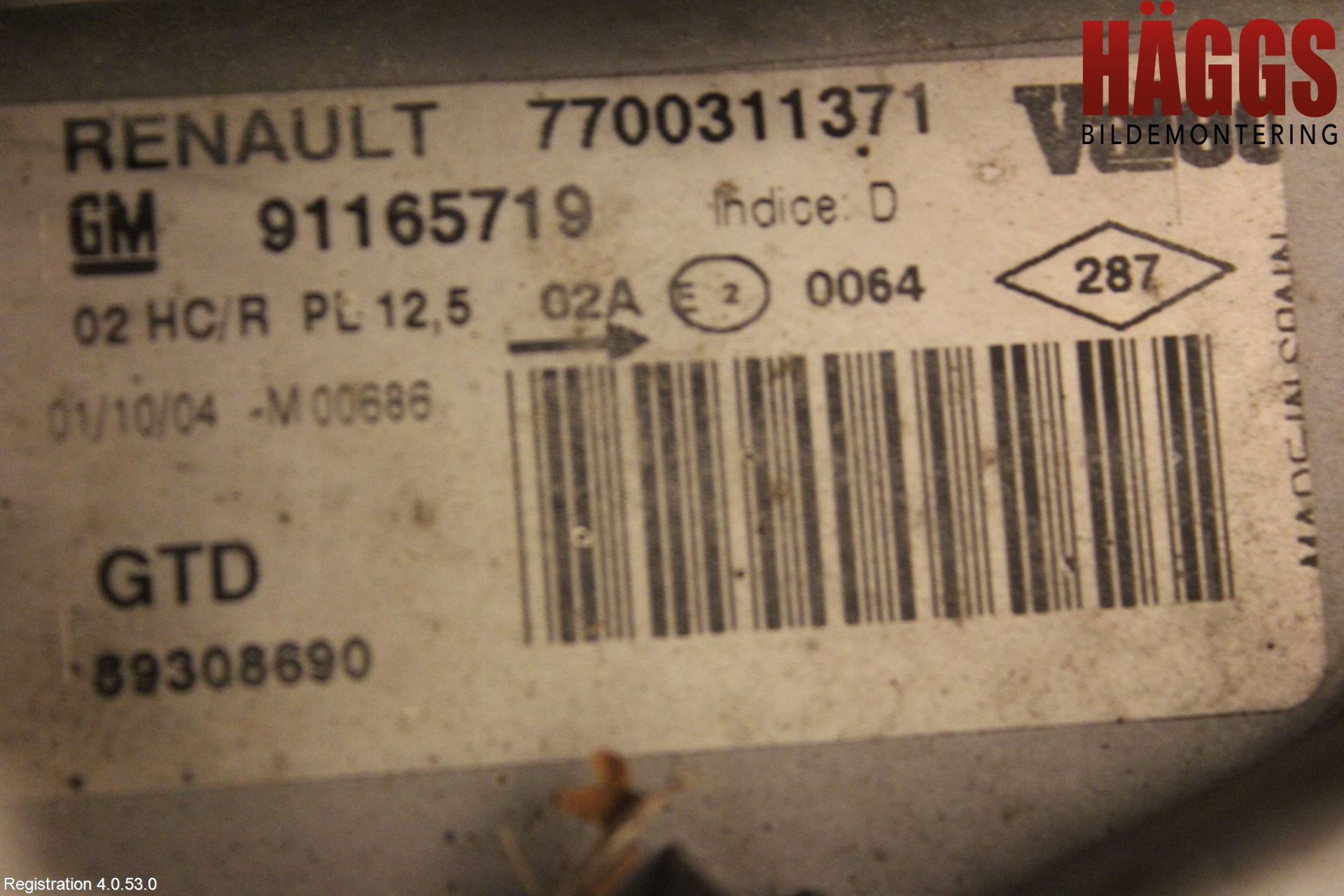 Renault TRAFIC   02-14 Strålkastare Vänster