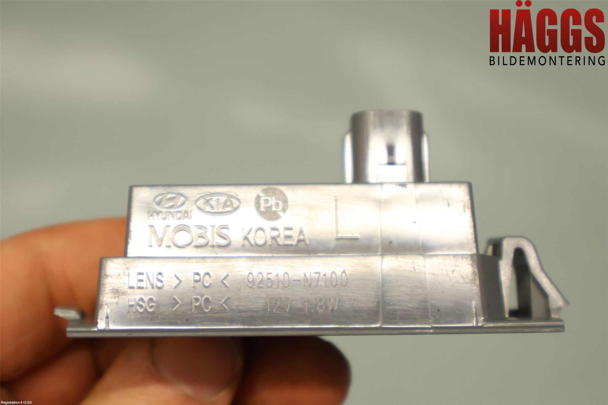 Hyundai TUCSON 05- Skylt Belysning