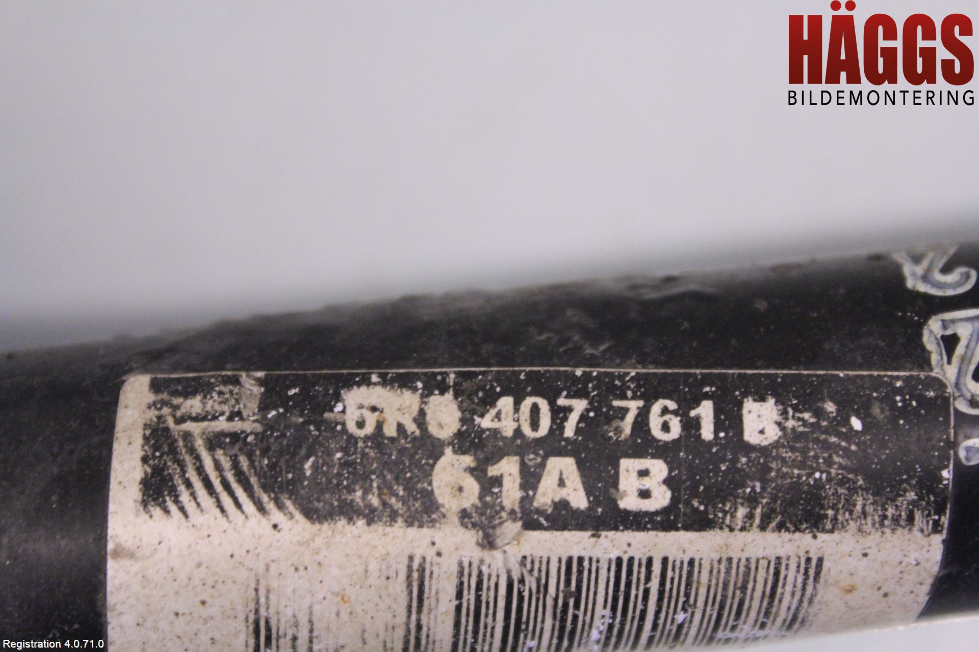Volkswagen VW POLO 10-17 Drivaxel Fram Vänster