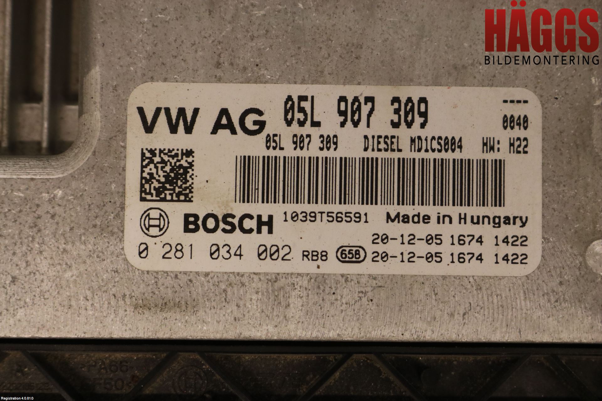 Audi A6 F2/C8 19- Styrenhet Insprut Bensin