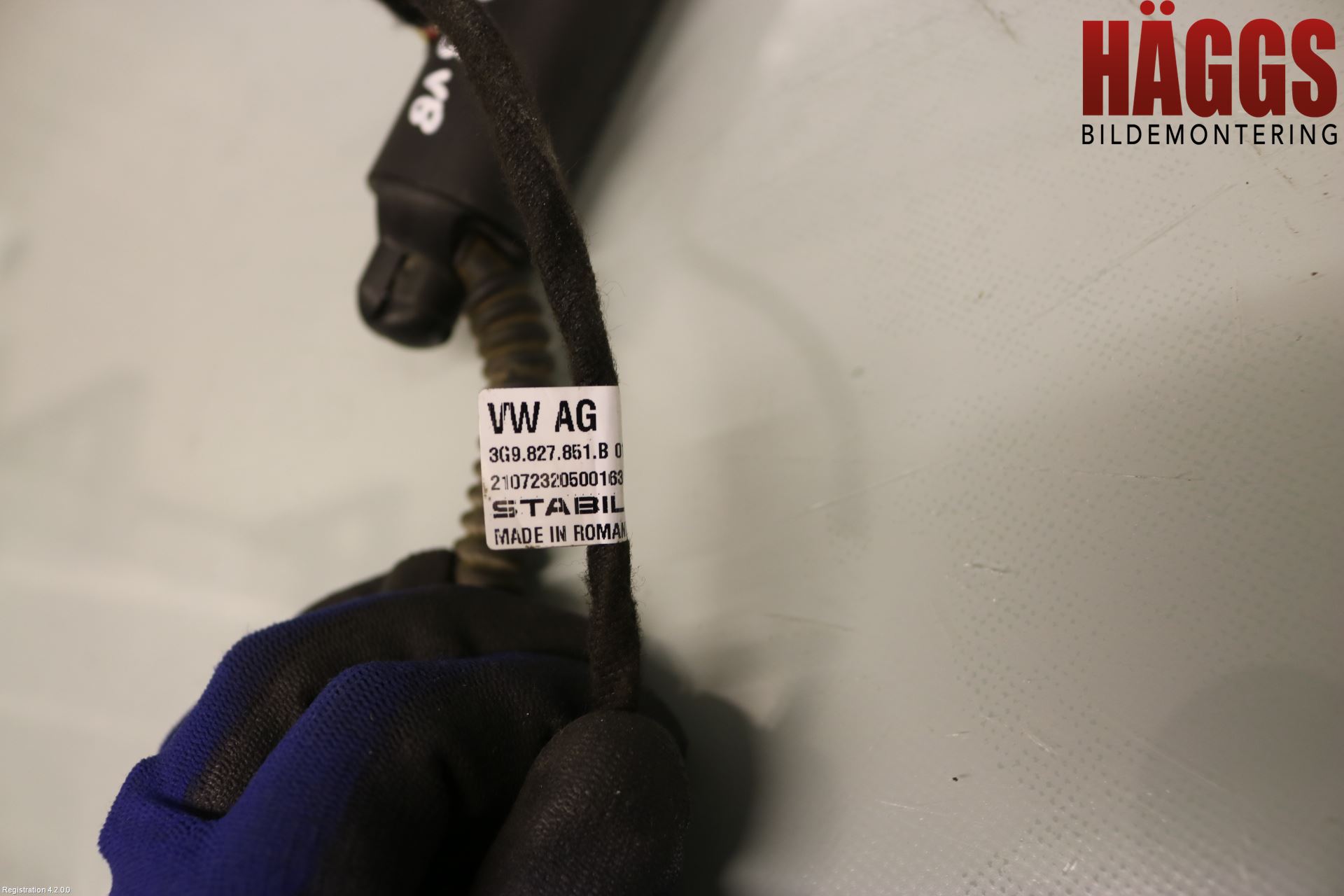 Volkswagen VW PASSAT 15-19 Bakluckeöppnare Automatisk