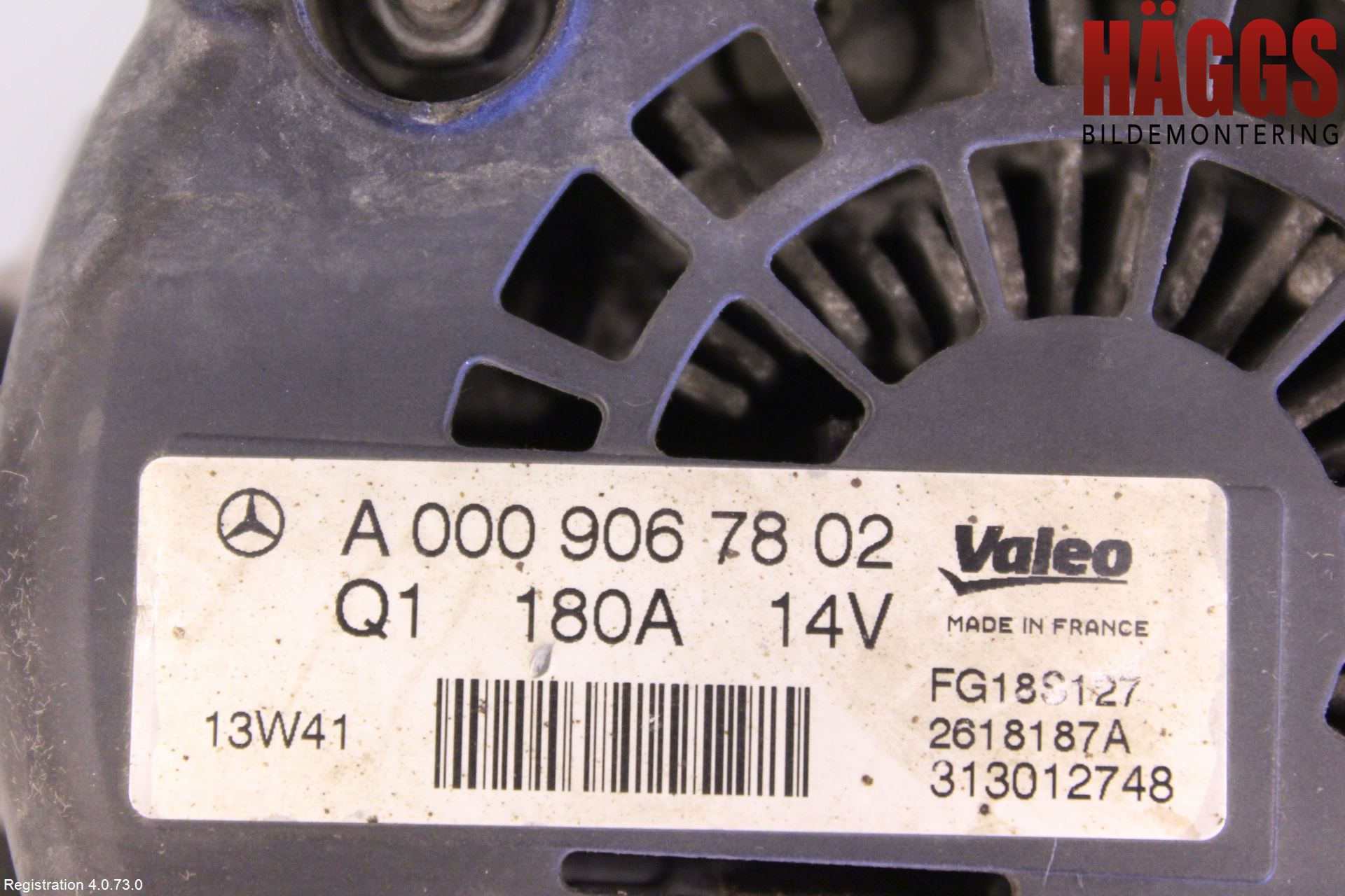 Mercedes-Benz MB E-KLASS (W212) 09-16 Generator