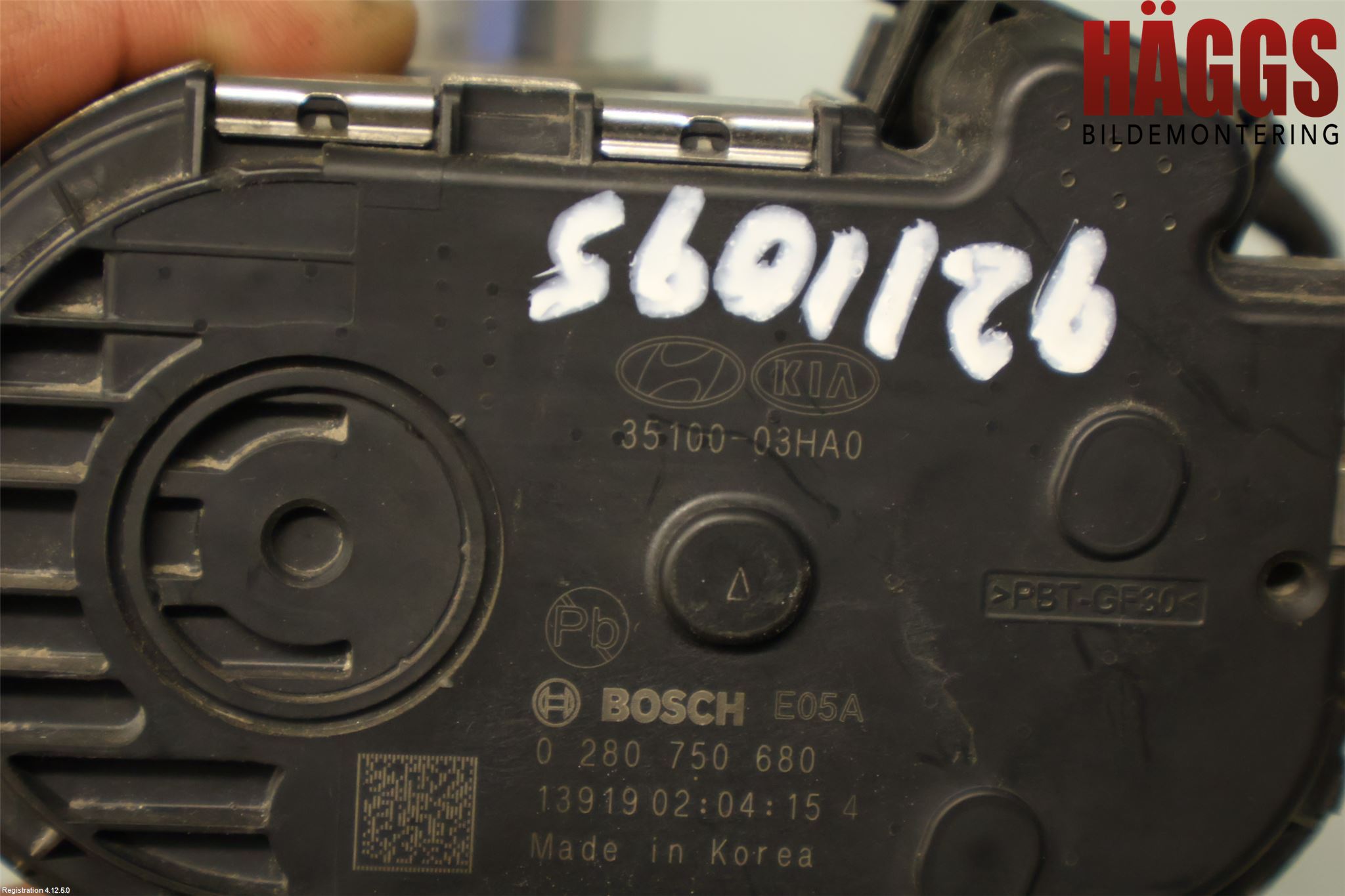 Kia XCEED 19- Injspjällhus