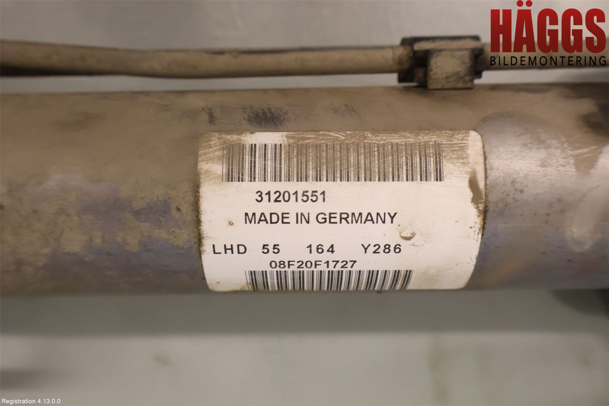 Volvo V70 08-13 Styrväxel Servo -Snäcka