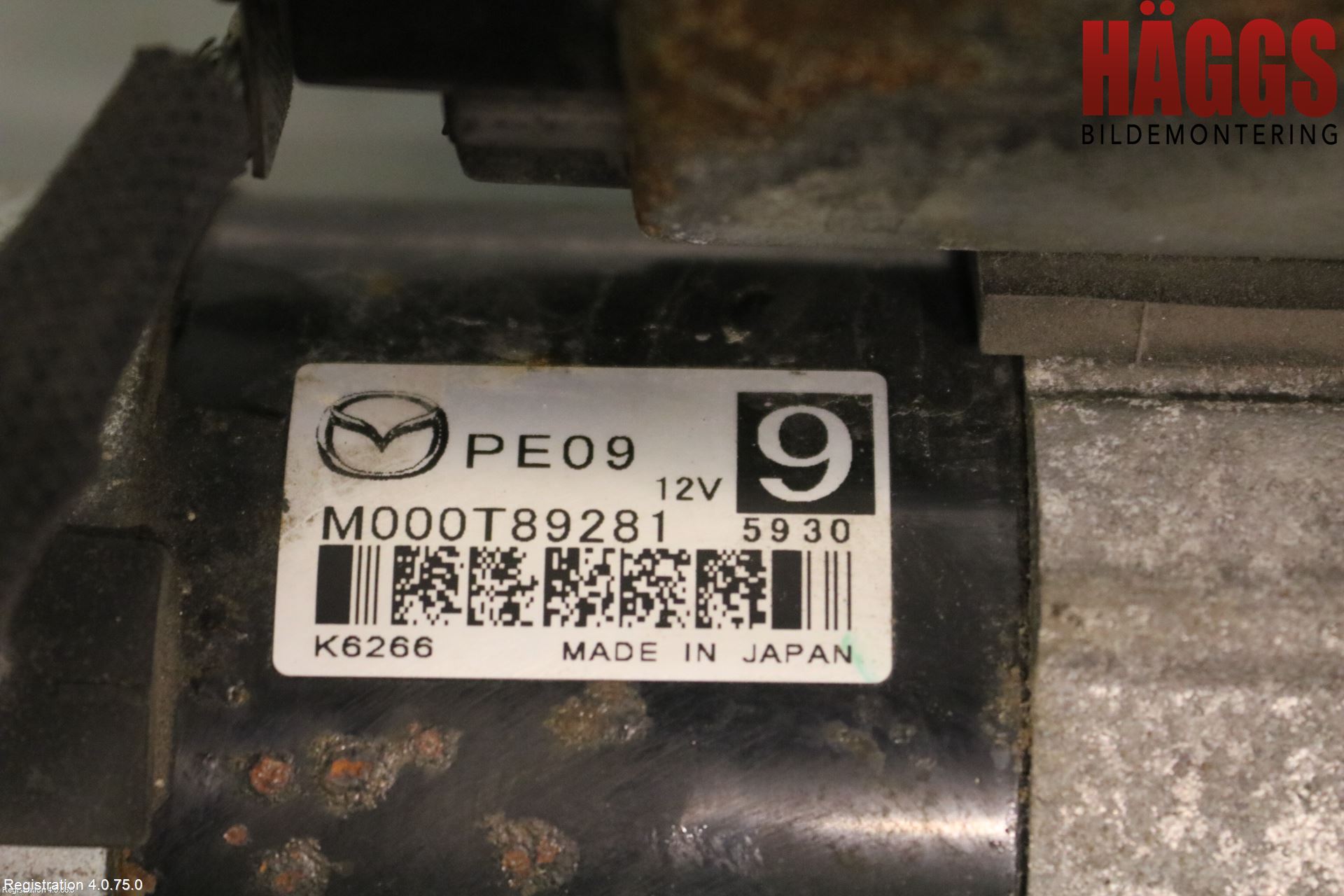 Mazda CX-3 Startmotor