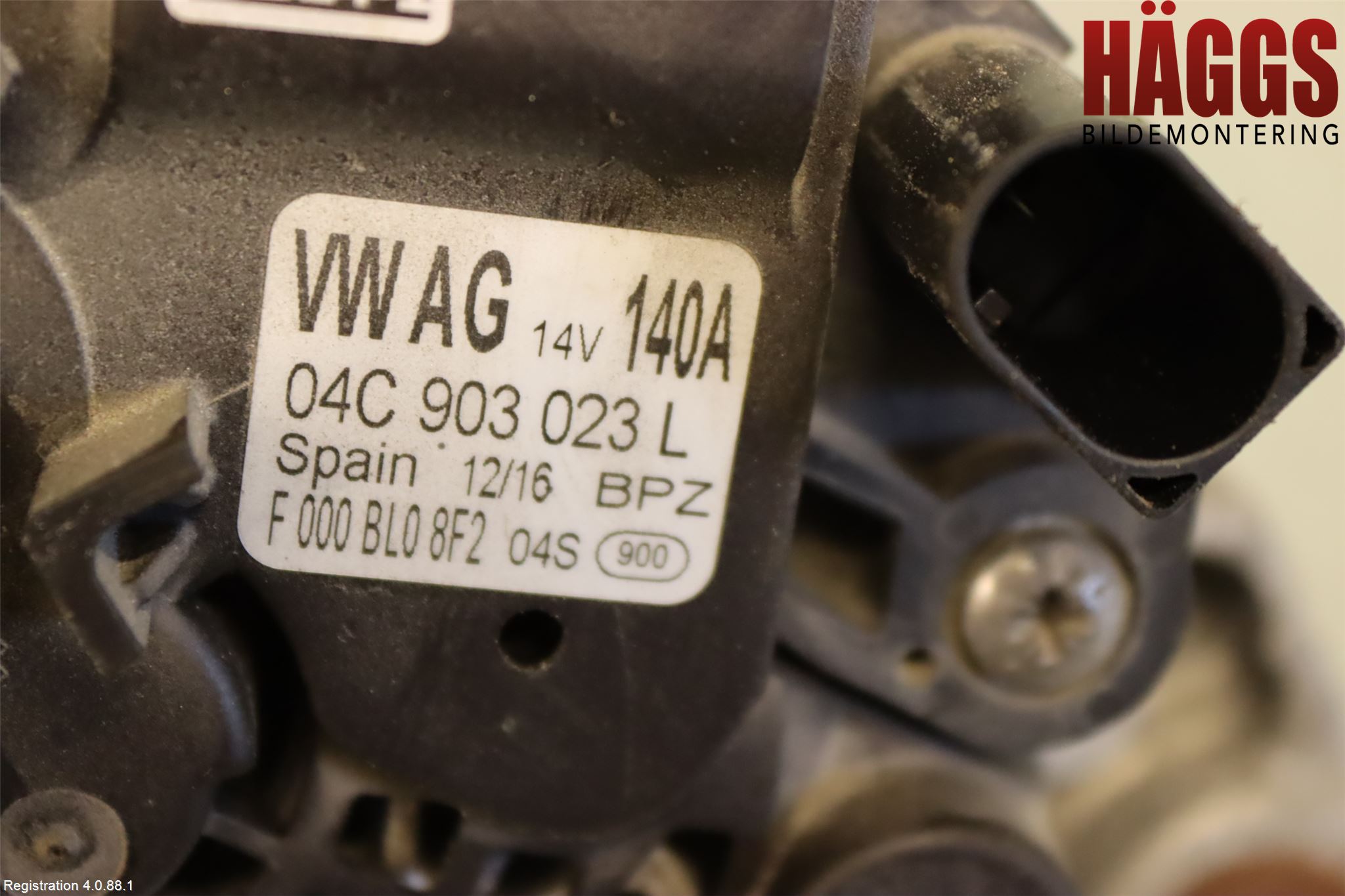 Volkswagen VW POLO 10-17 Generator