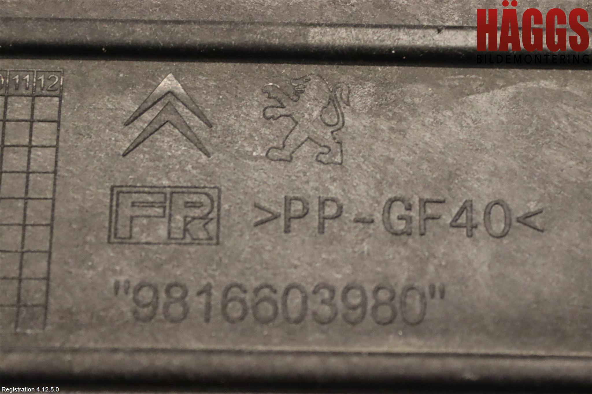 Peugeot 308 14-21 Front Huvlåsplåt-Balk