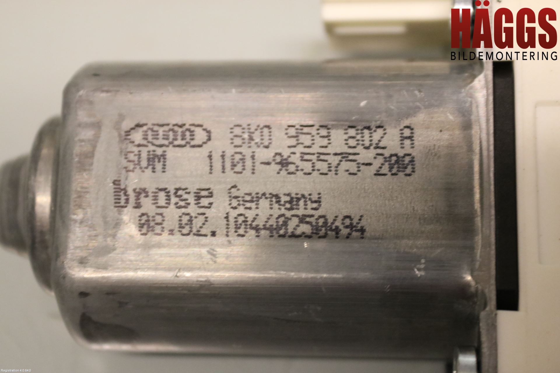 Audi A4/S4 08-11 Fönsterhissmotor