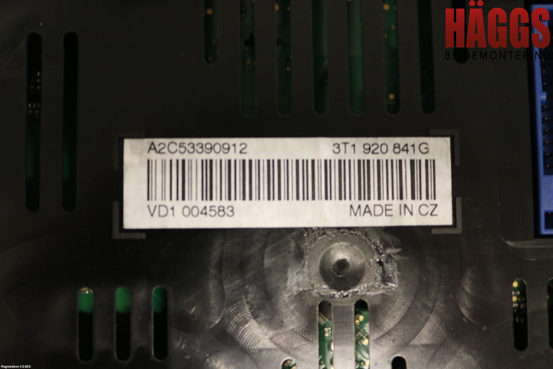 Skoda SUPERB 09-15 Instrument Komb