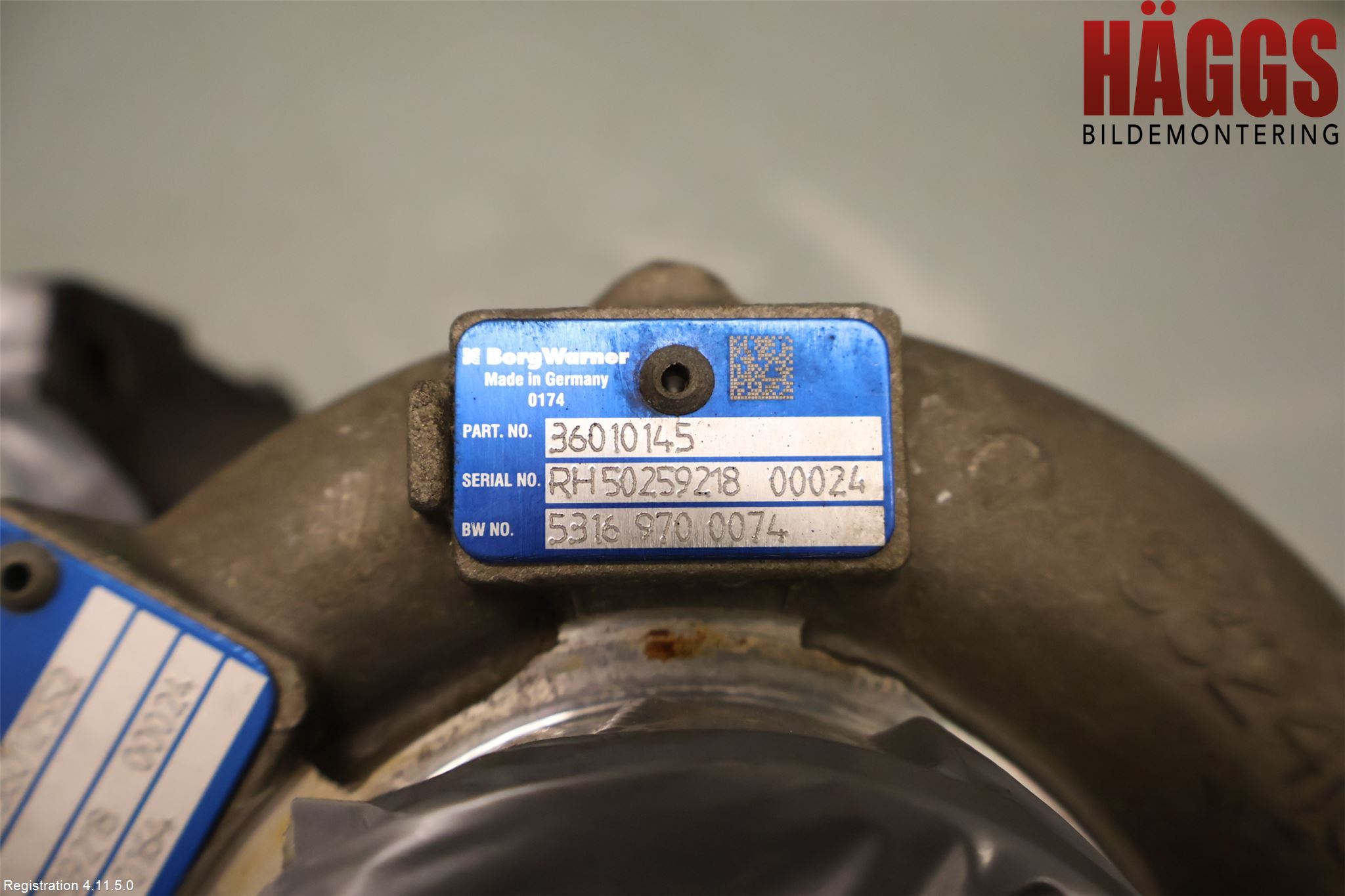 Volvo XC60 14-17 Turboaggregat