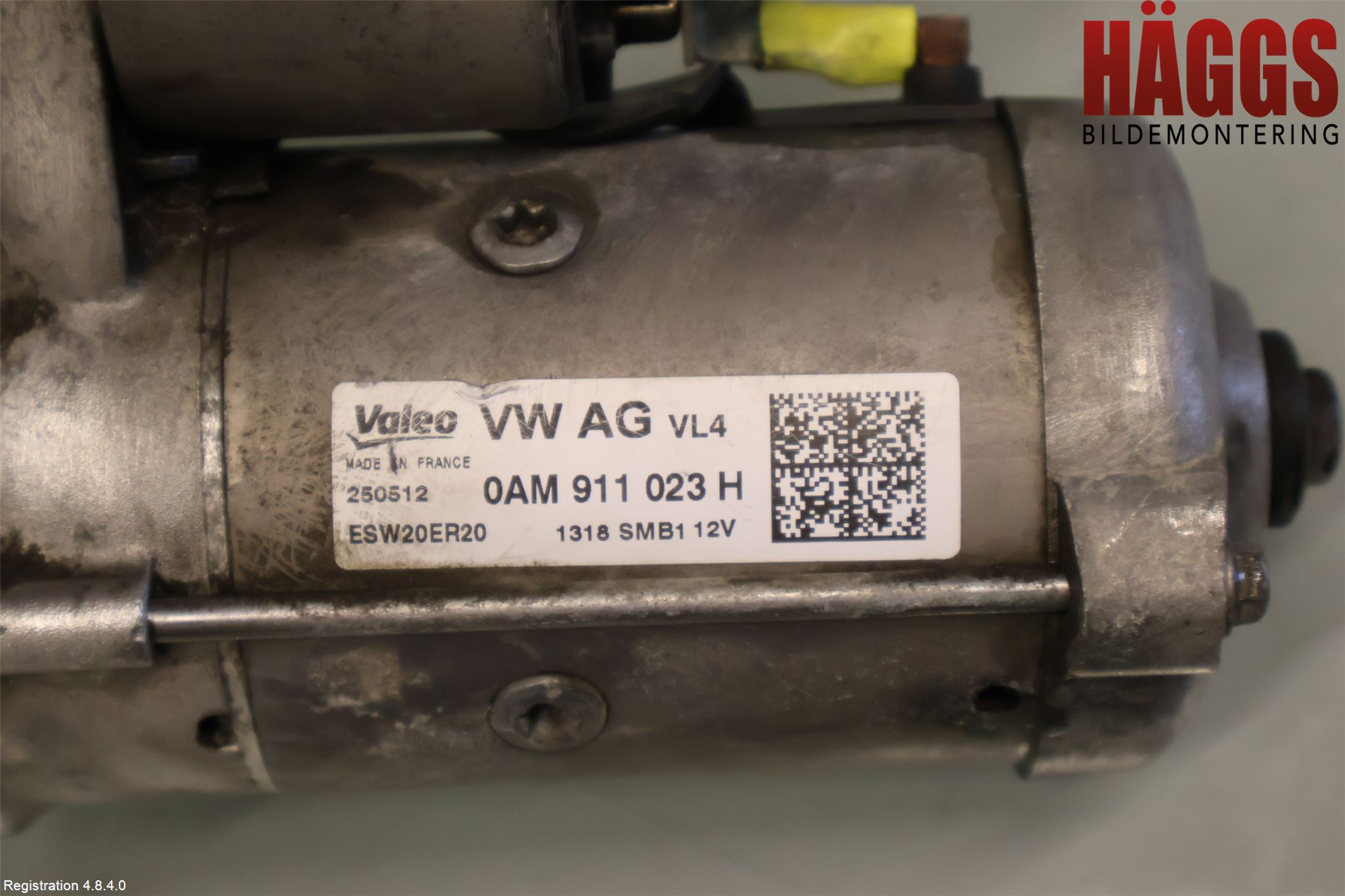 Volkswagen VW GOLF VI 09-13 Startmotor Diesel