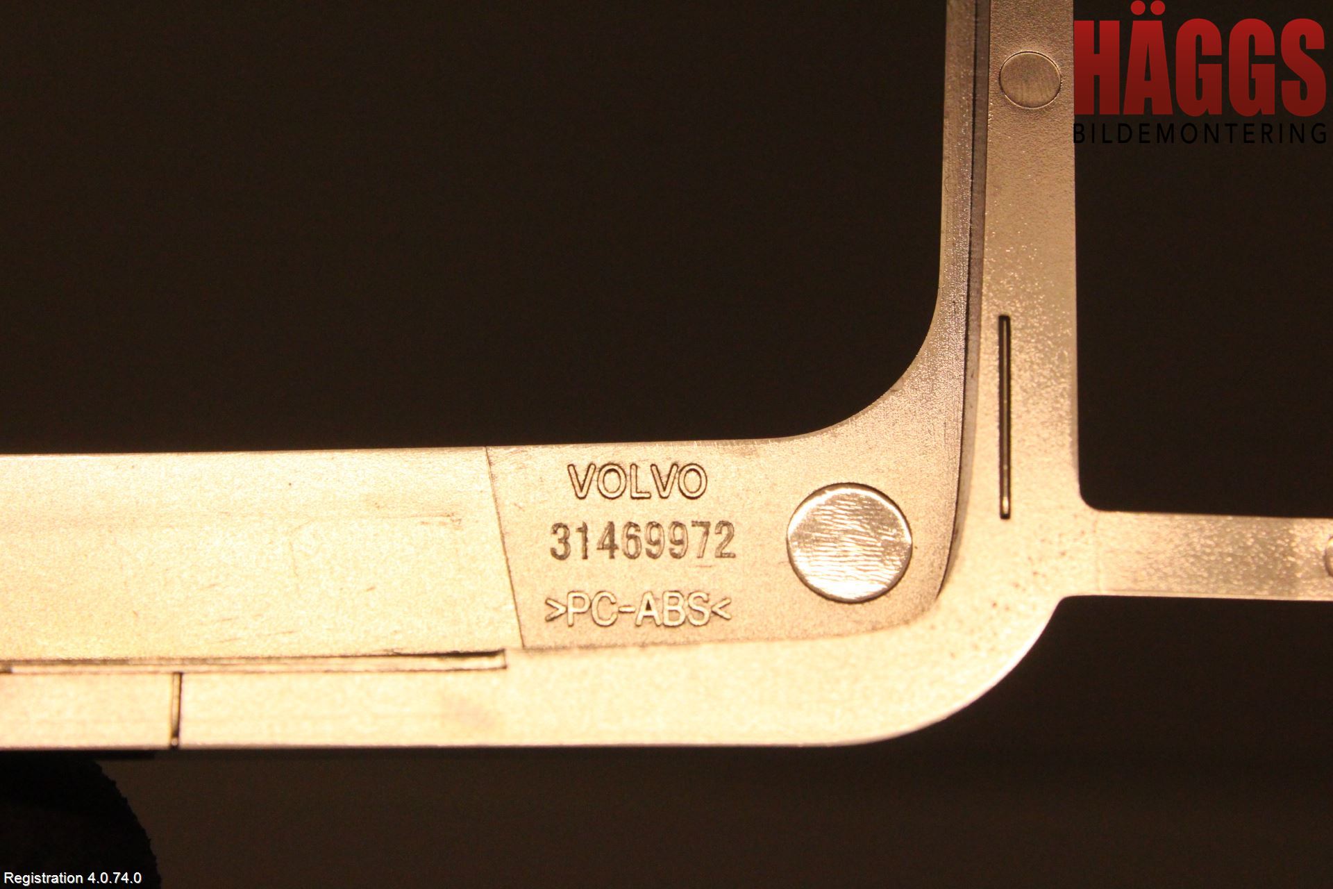 Volvo V60 CROSS COUNTRY 16-18 Instrumentbräda Inlägg-Dekorlist