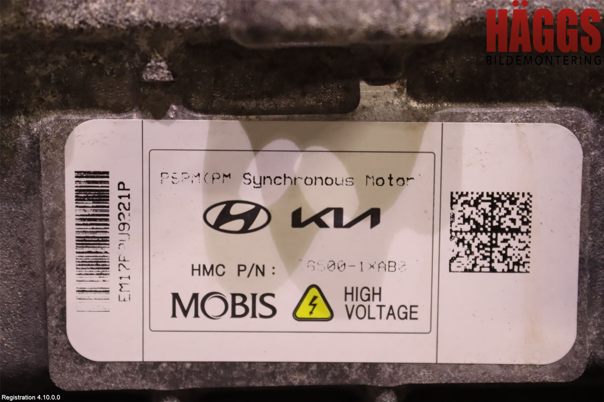 Kia EV6 (CV) 22- Motor Elektrisk Bak