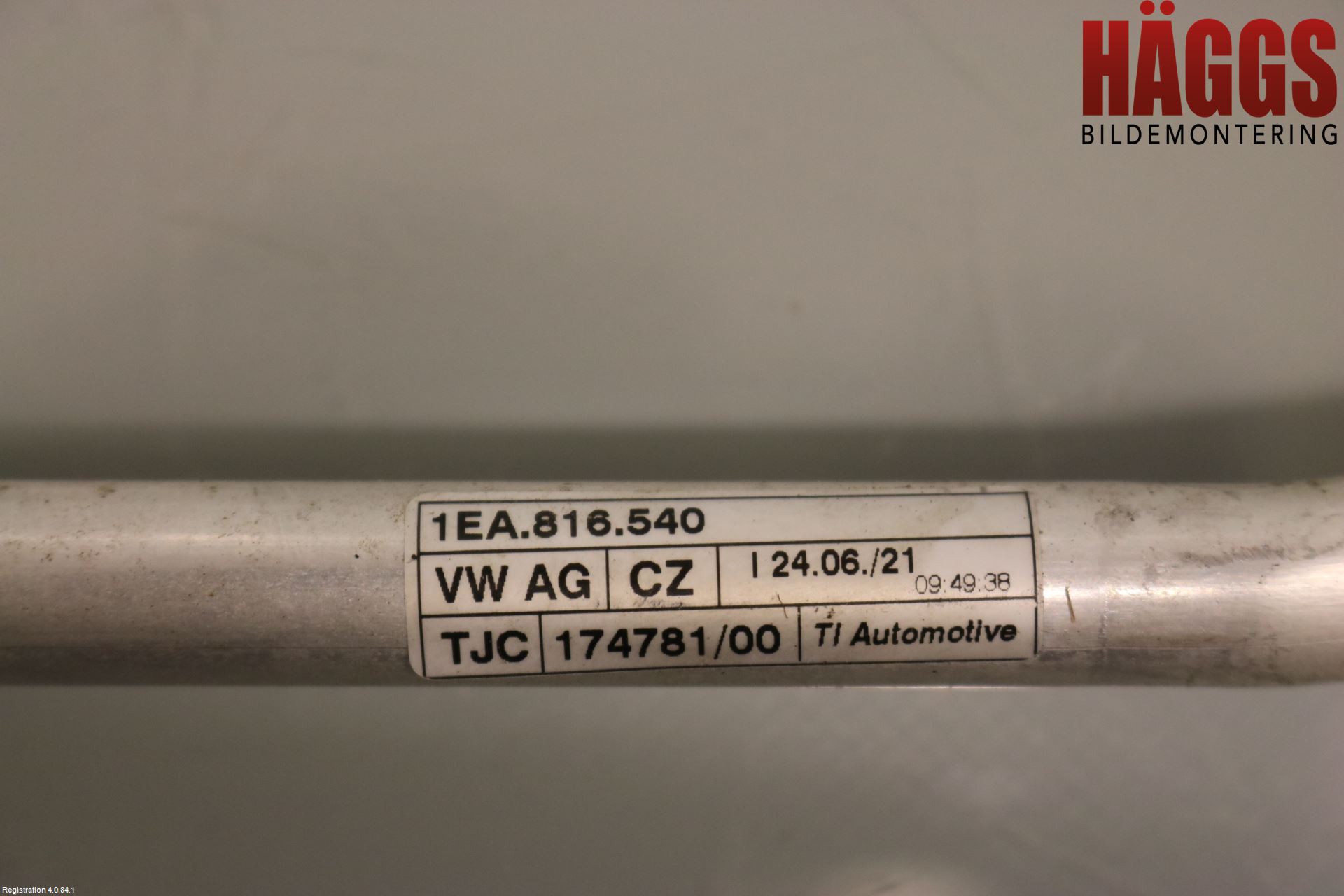 Volkswagen VW ID.3 21- Ac Slang-Rör