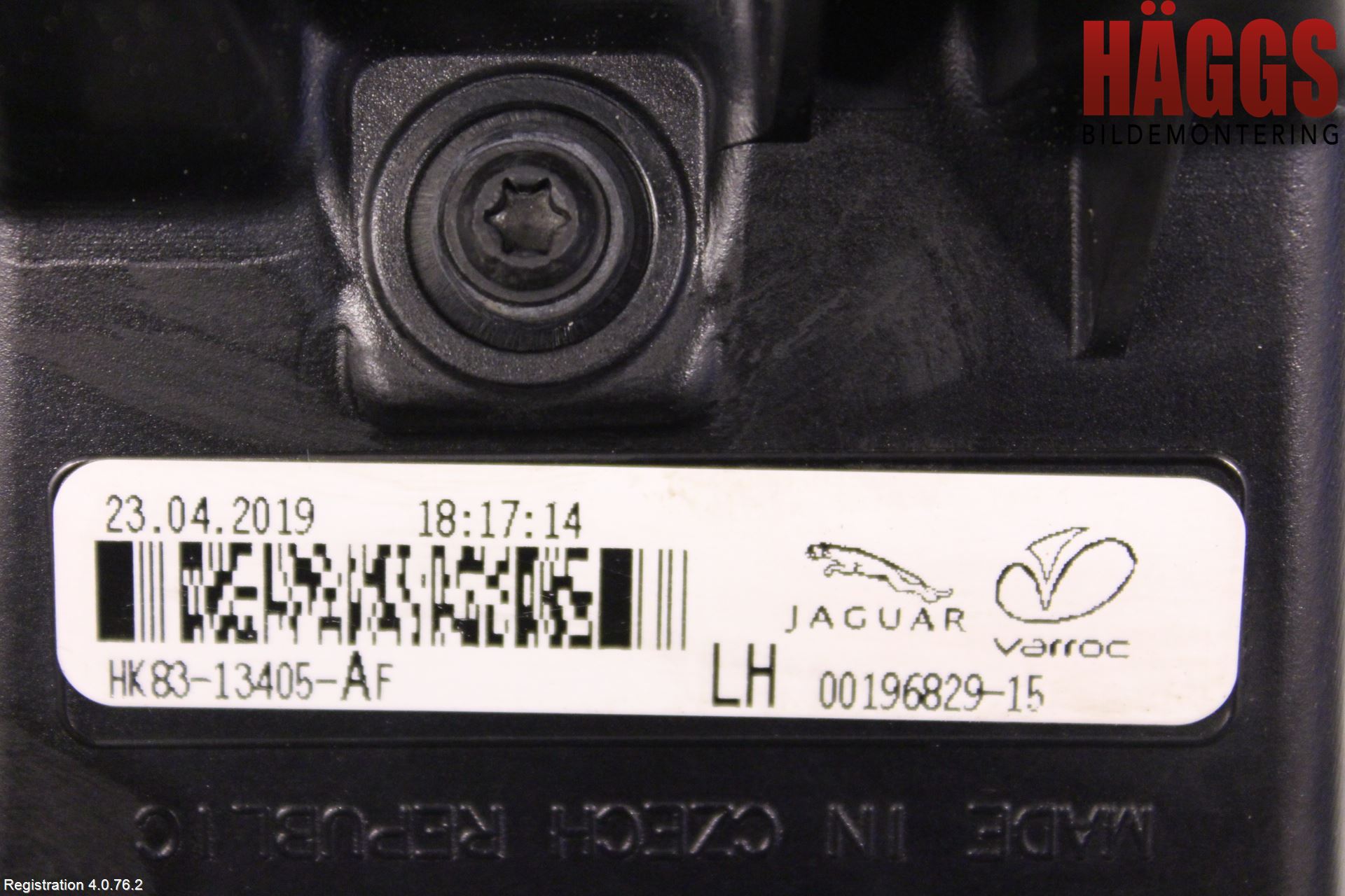 Jaguar F-PACE Bakljus Vänster