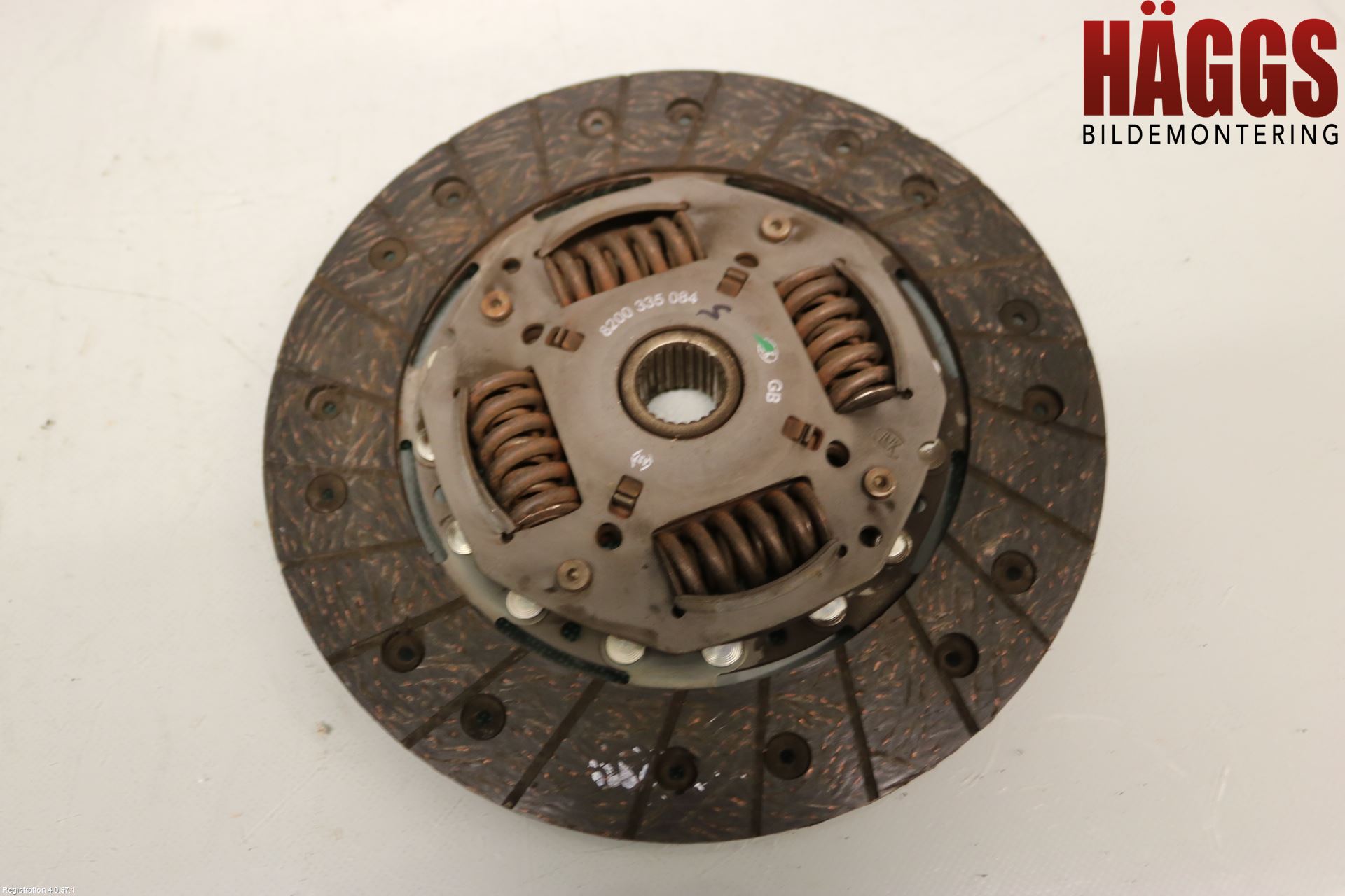 Renault MEGANE III 09-15 Koppling-Lamell