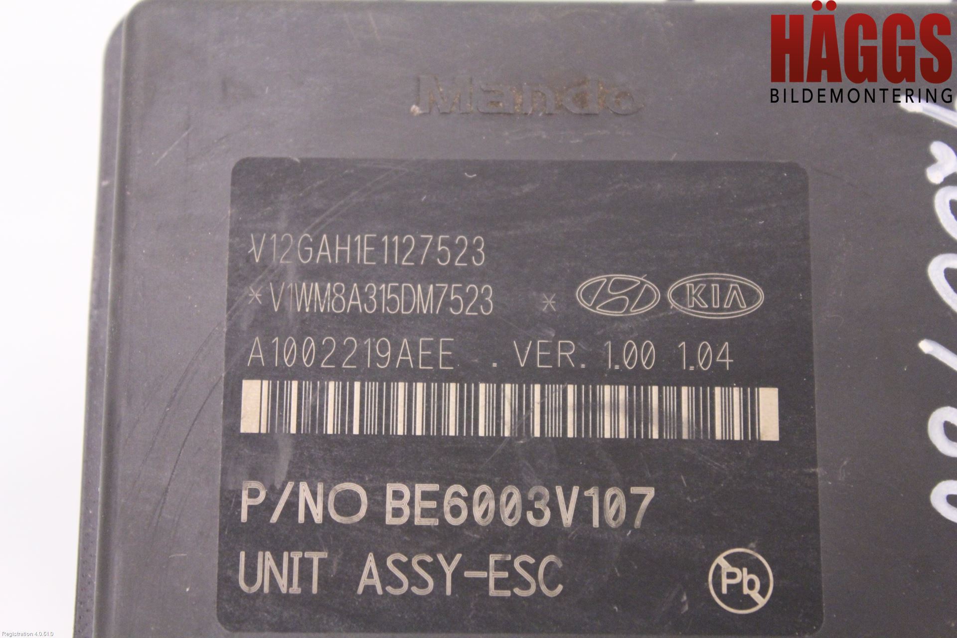 Kia STONIC 18->> Abs Hydraulaggregat