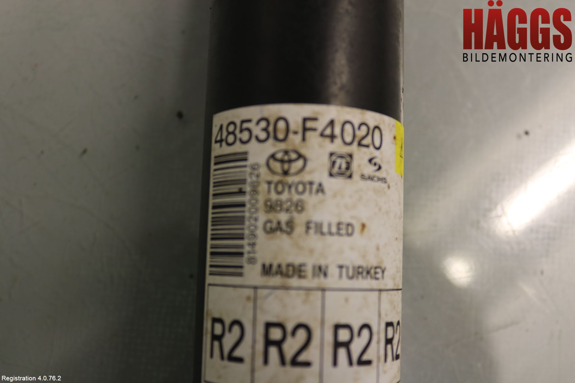 Toyota C-HR 16-23 Stötdämpare Bak