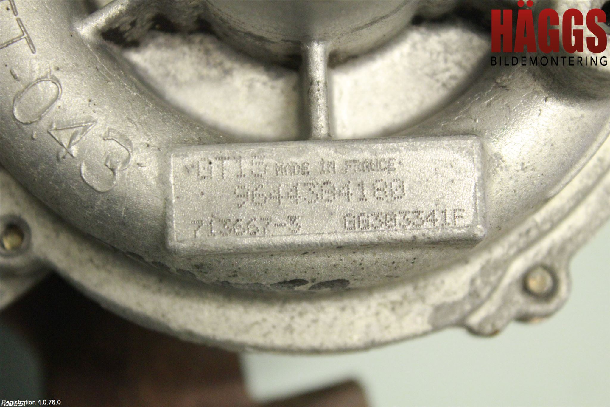 Peugeot 807 Turboaggregat