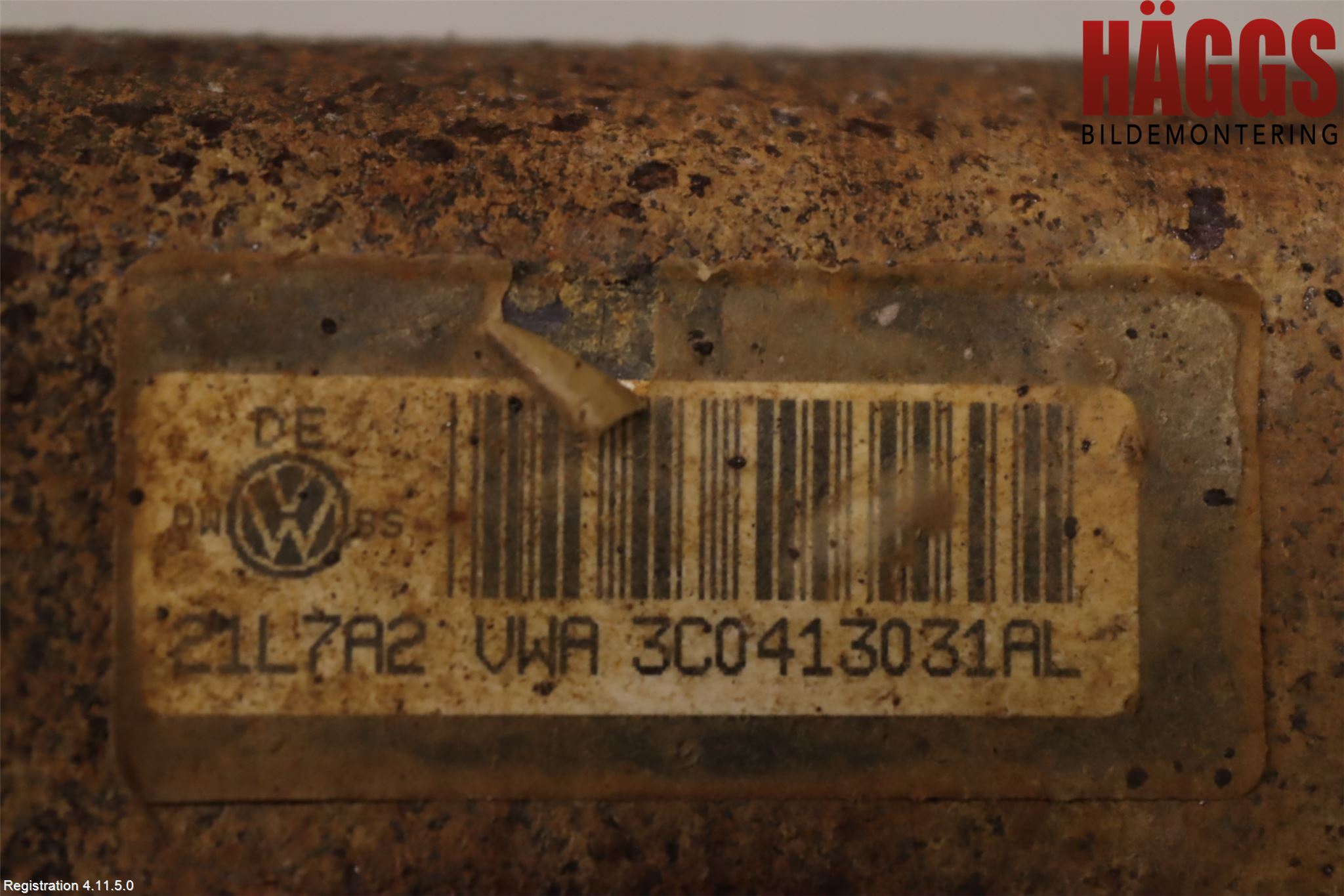 Volkswagen VW PASSAT 05-11 Fjäderben Fram Höger