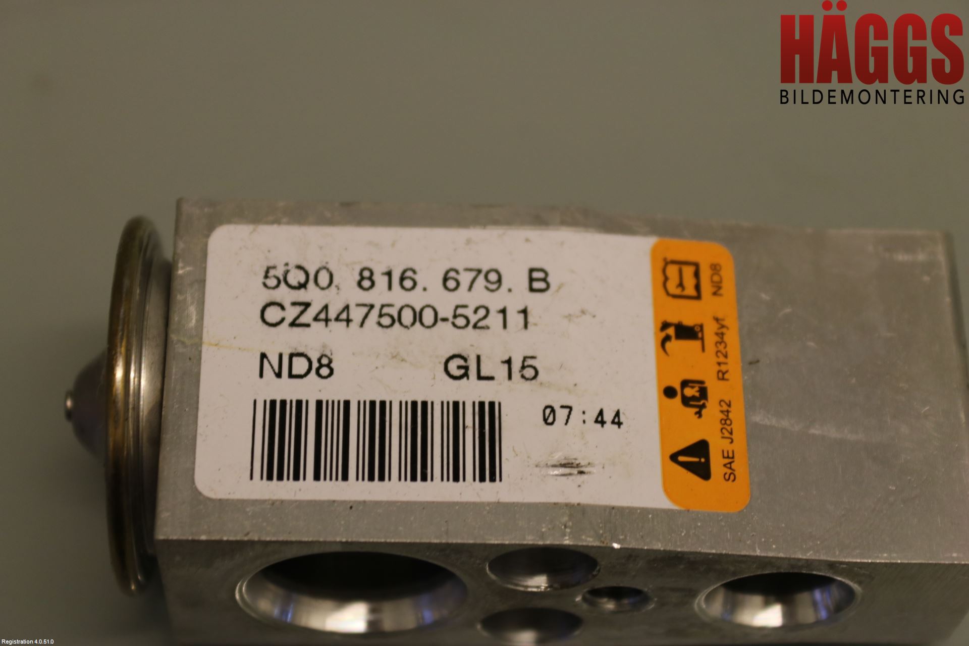 Volkswagen VW PASSAT 15-19 Ac Expansionsventil