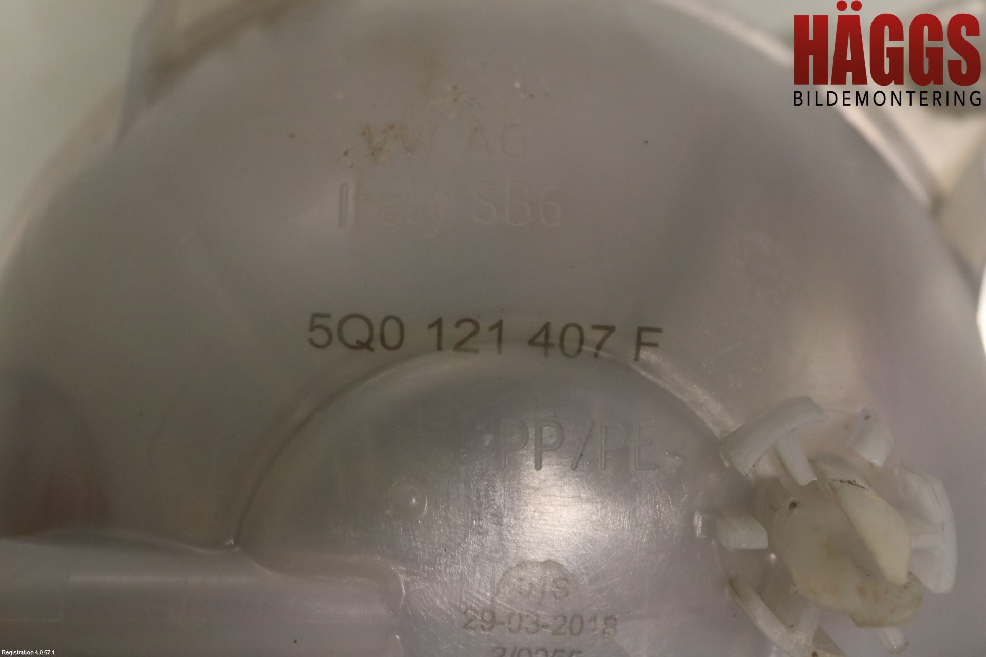 Volkswagen VW GOLF / E-GOLF VII 13-20 Expansionstank