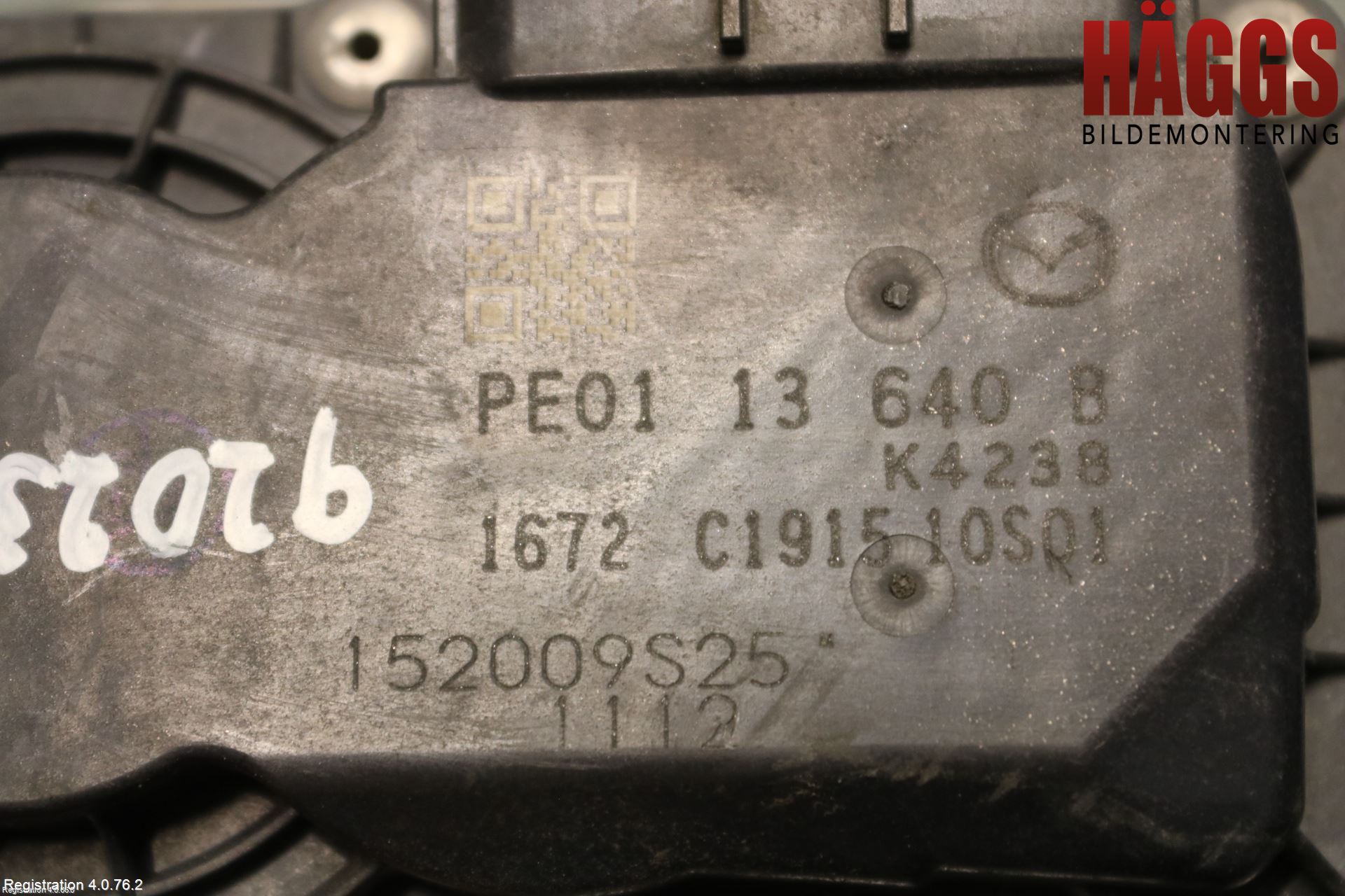 Mazda CX-3 Injspjällhus