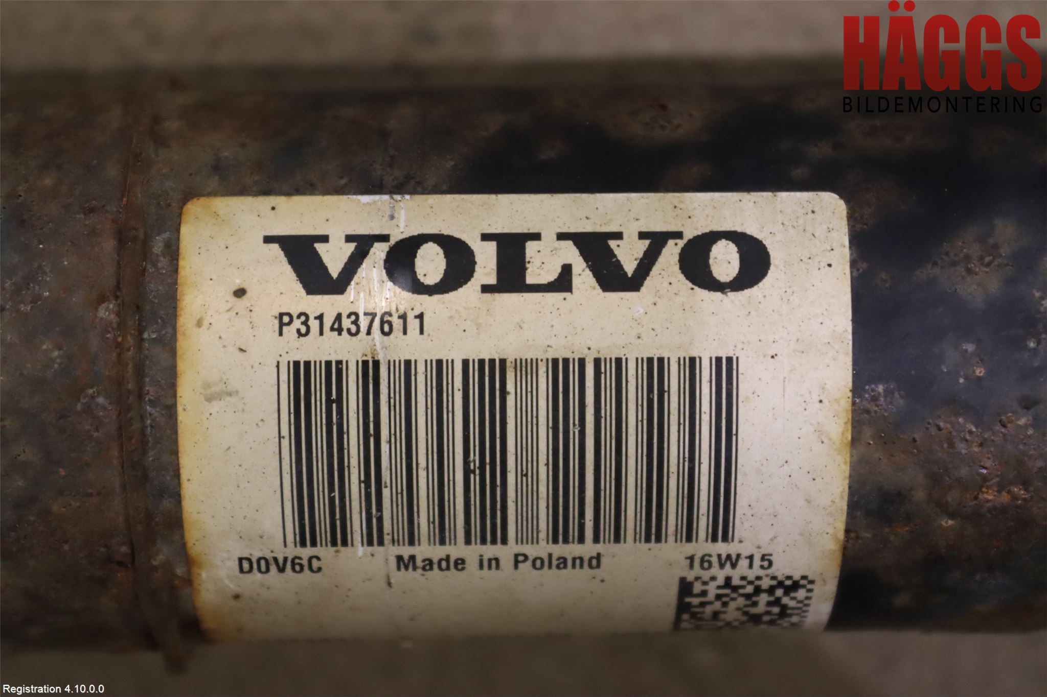 Volvo XC60 14-17 Mellanaxel Komp