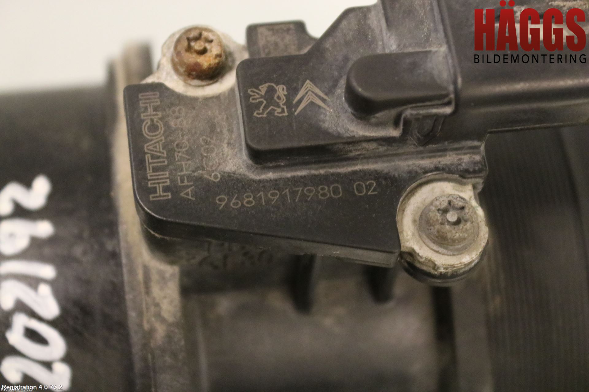Peugeot EXPERT 15-16 Injluftmassamätare