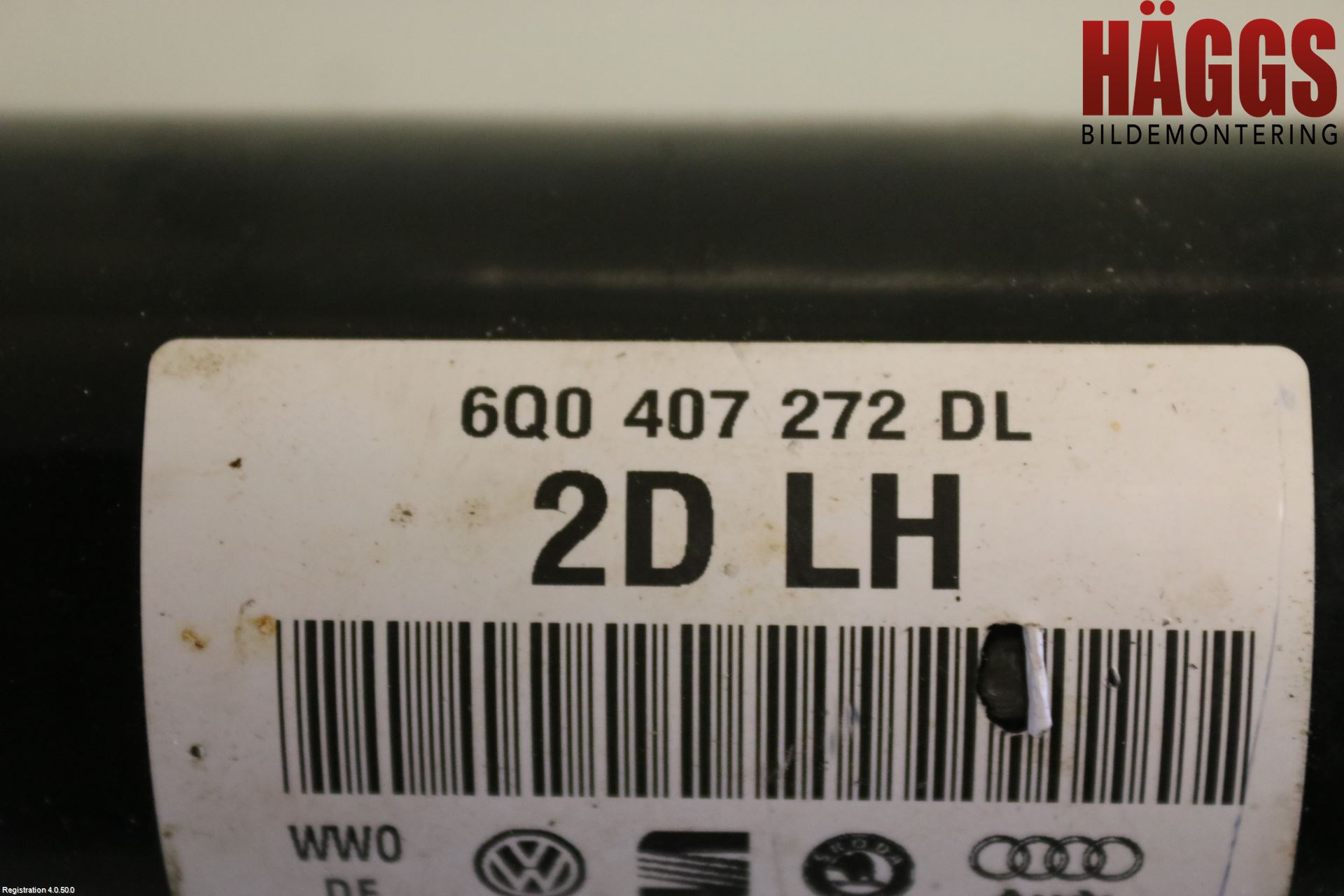 Skoda FABIA 07-14 Drivaxel Fram Höger