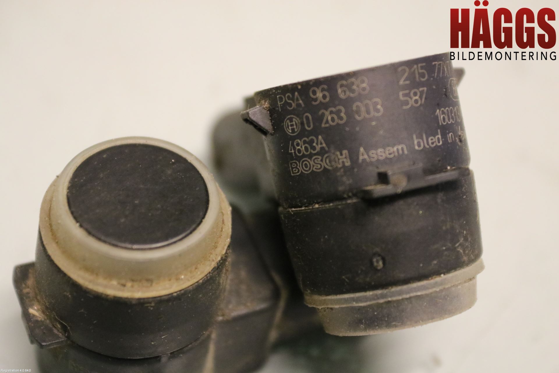 Citroen BERLINGO 08-18 Parkeringshjälp Backsensor