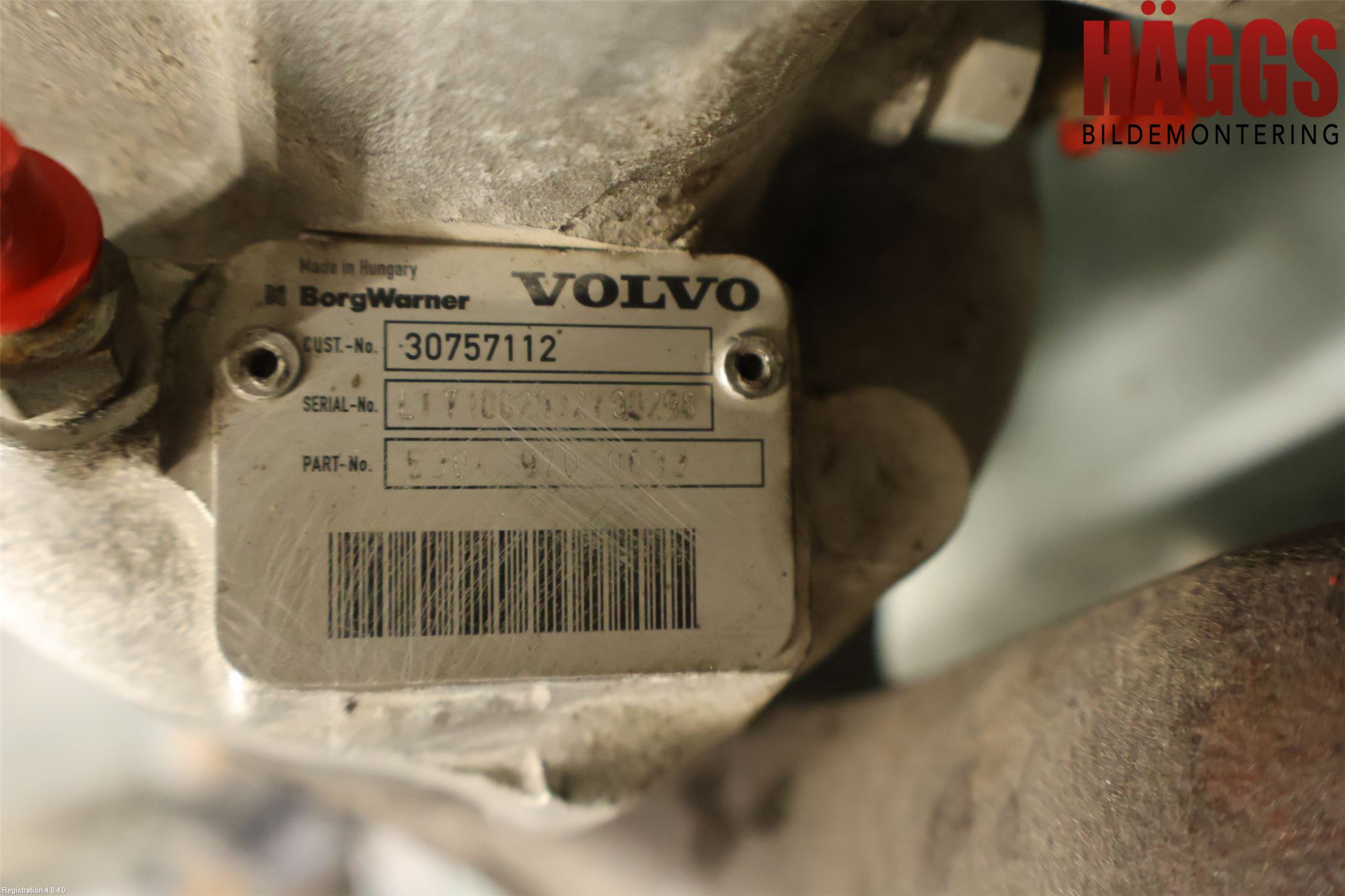 Volvo V50 08-12 Turboaggregat