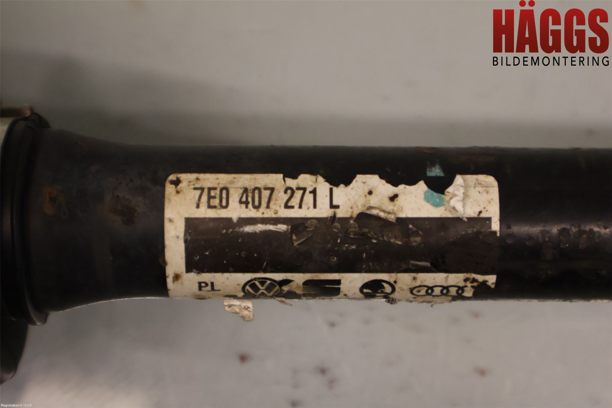 Volkswagen VW TRANSP/CARAVELLE (T5) 04-15 Drivaxel Fram Vänster