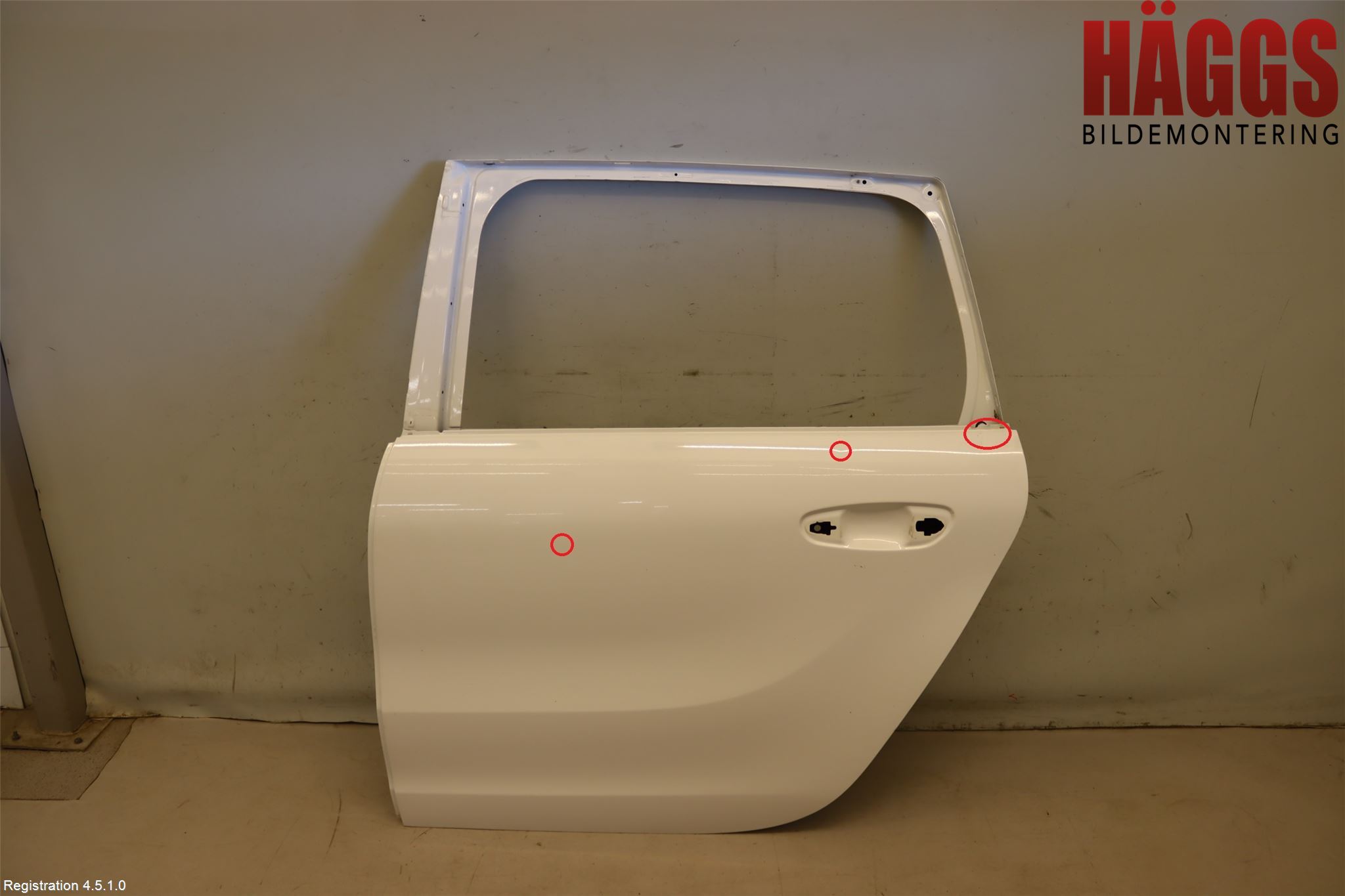 Citroen C4 SPACETOURER 19-22 Dörr Bak Vänster