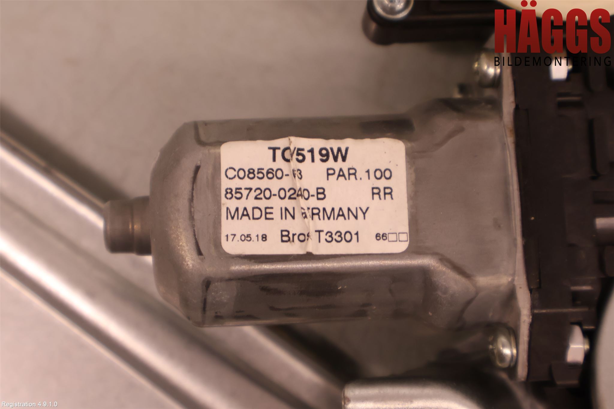 Toyota AURIS 13-19 Fönsterhiss El Kompl