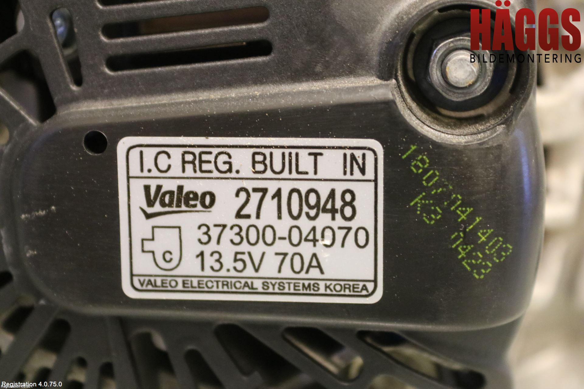 Kia PICANTO 17- Generator