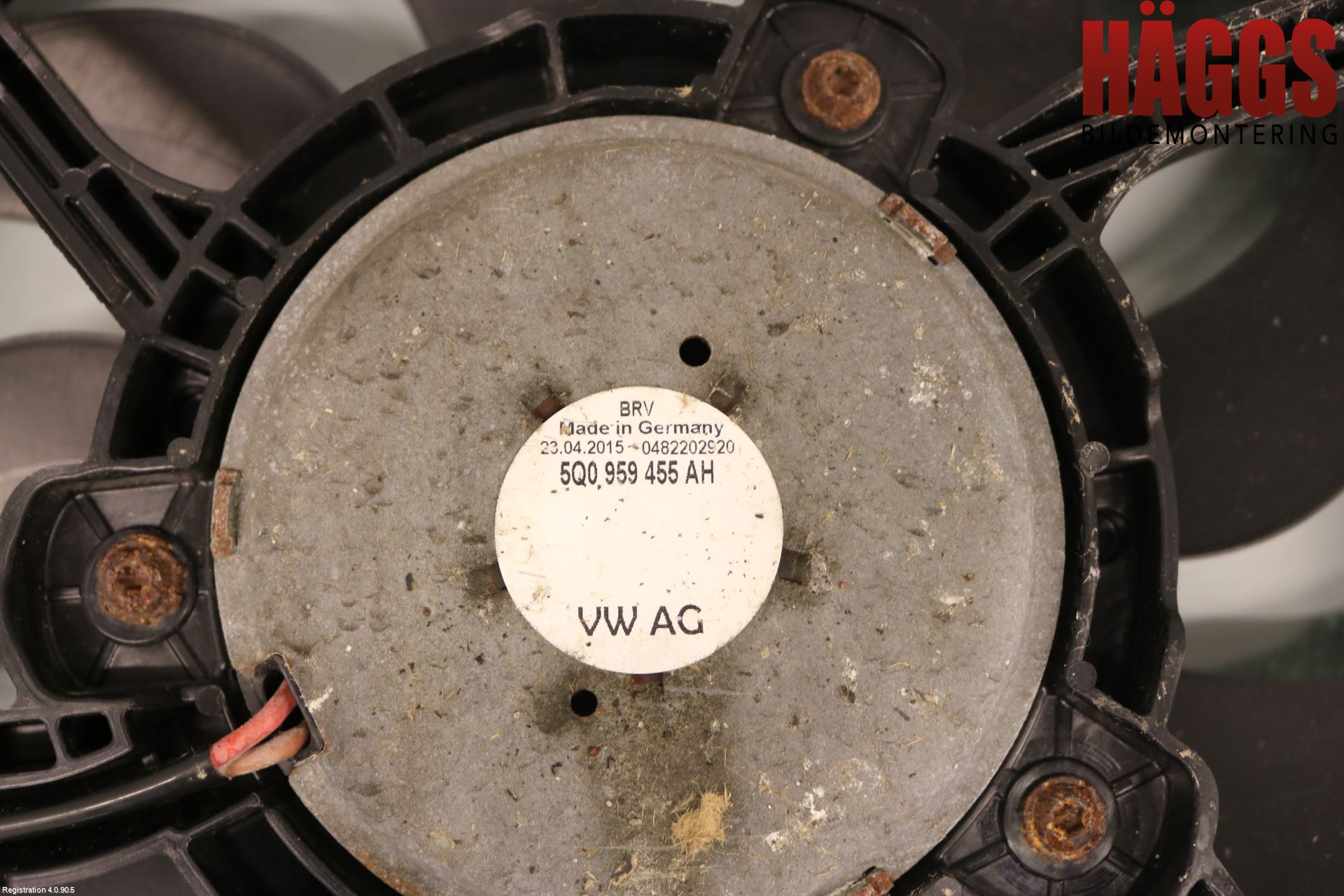 Volkswagen VW PASSAT 15-19 Kylfläkt El