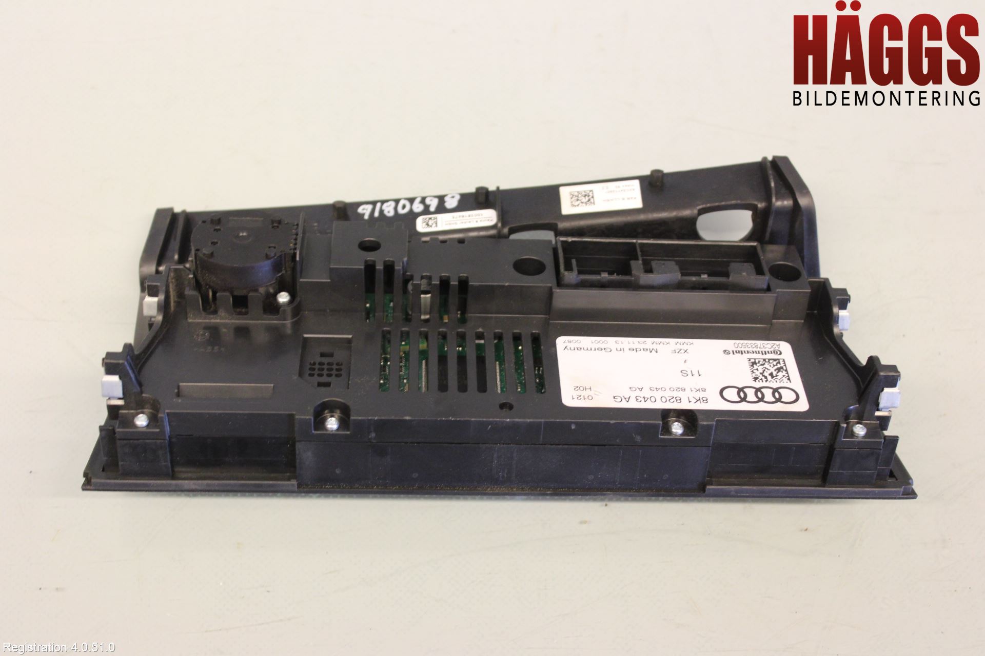 Audi A4 12-15 Ac Styrenhet Ac Manöveren