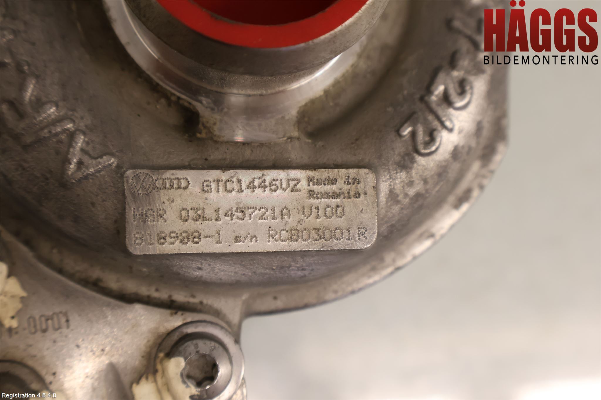 Audi A4 ALLROAD 09-16 Turboaggregat