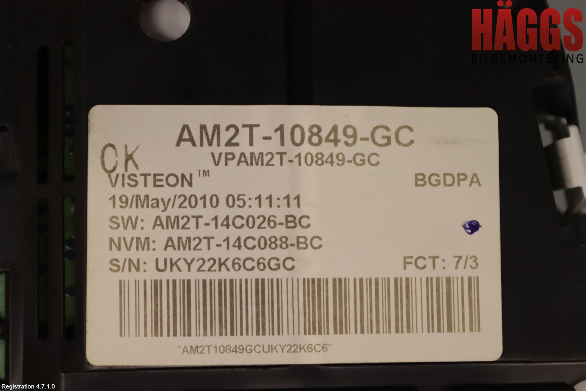 Ford MONDEO 07-15 Instrument Komb