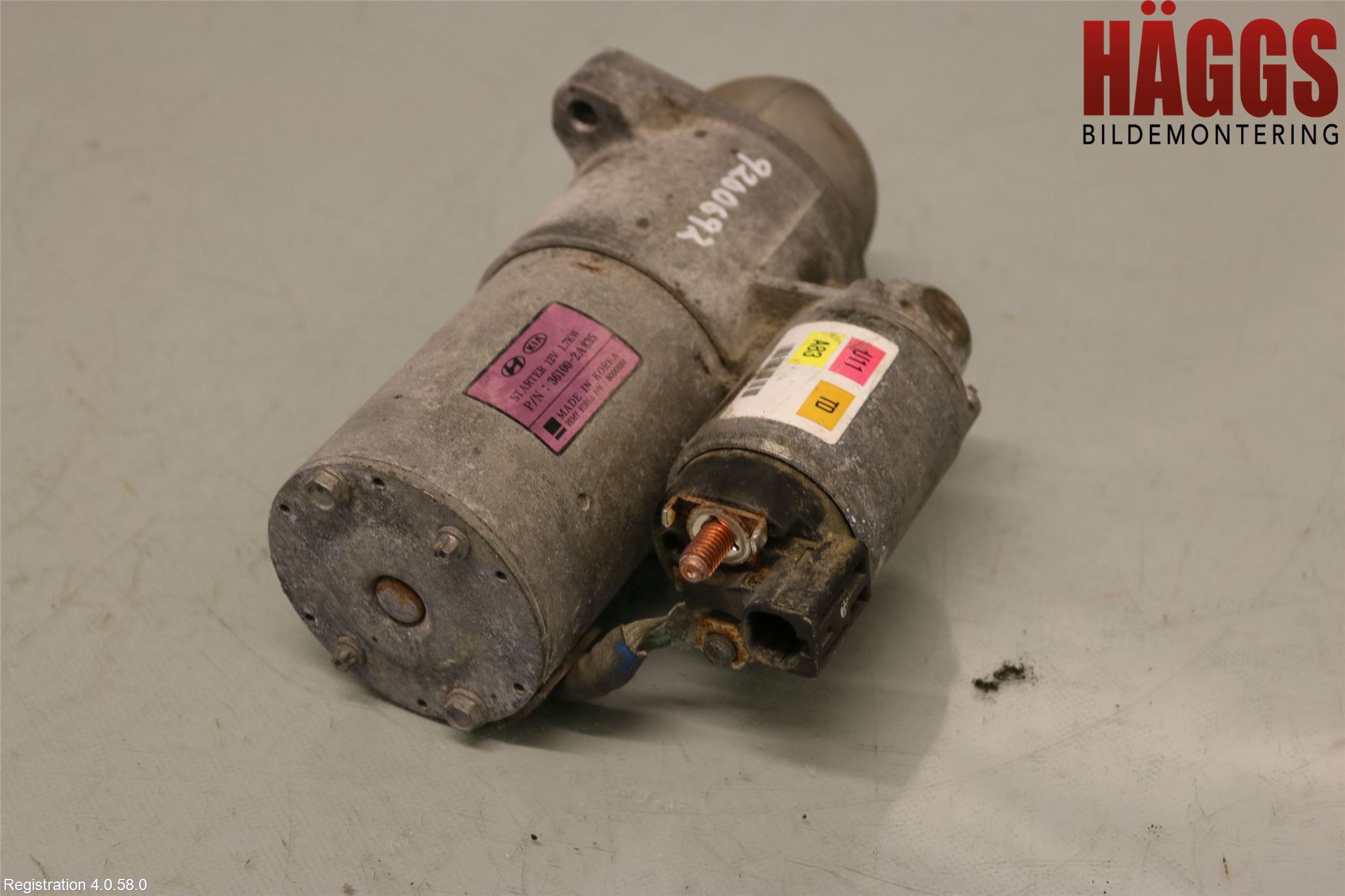 Kia CARENS III 13-19 Startmotor Diesel