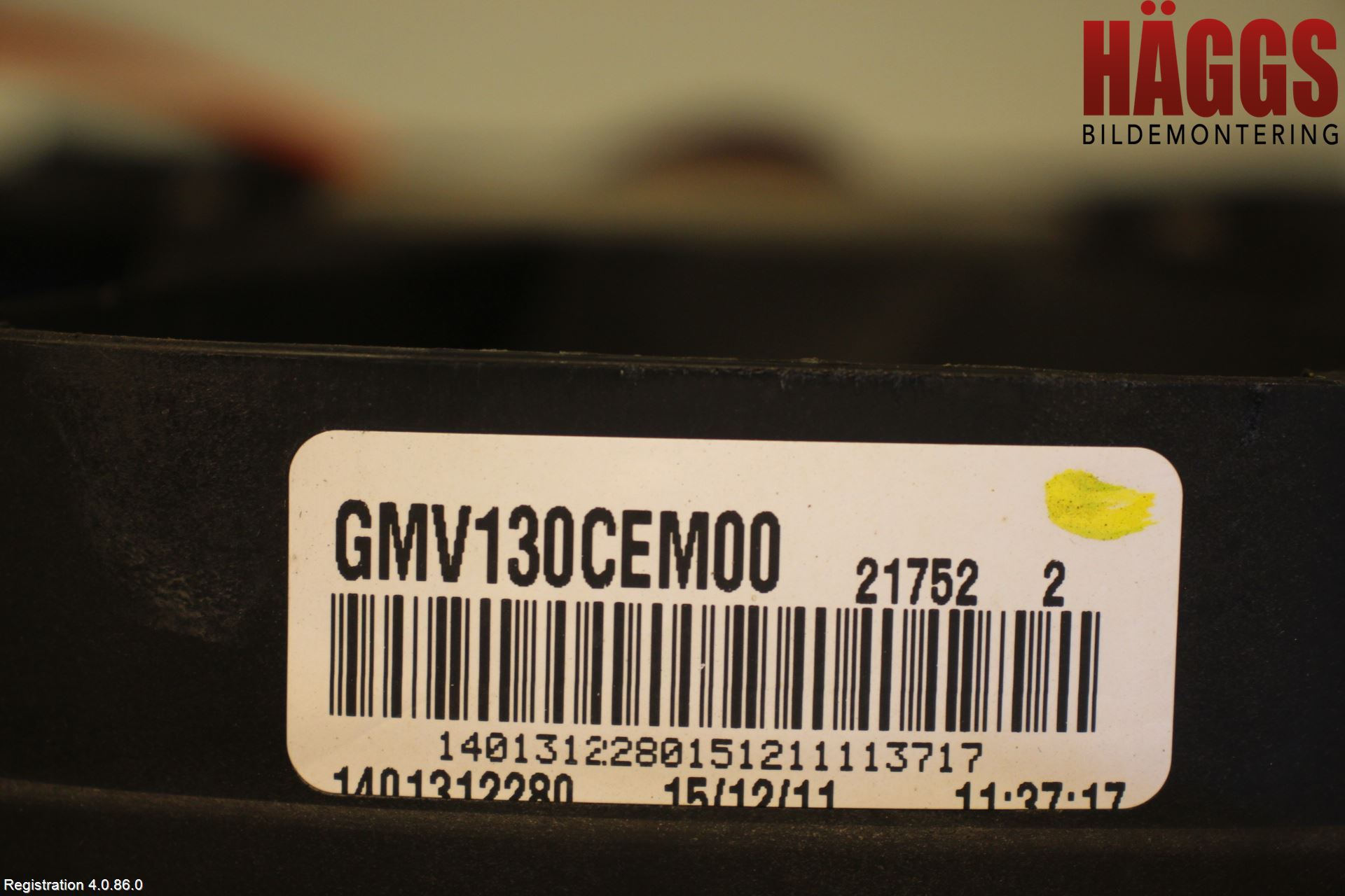 Fiat SCUDO 07-16 Kylfläkt El