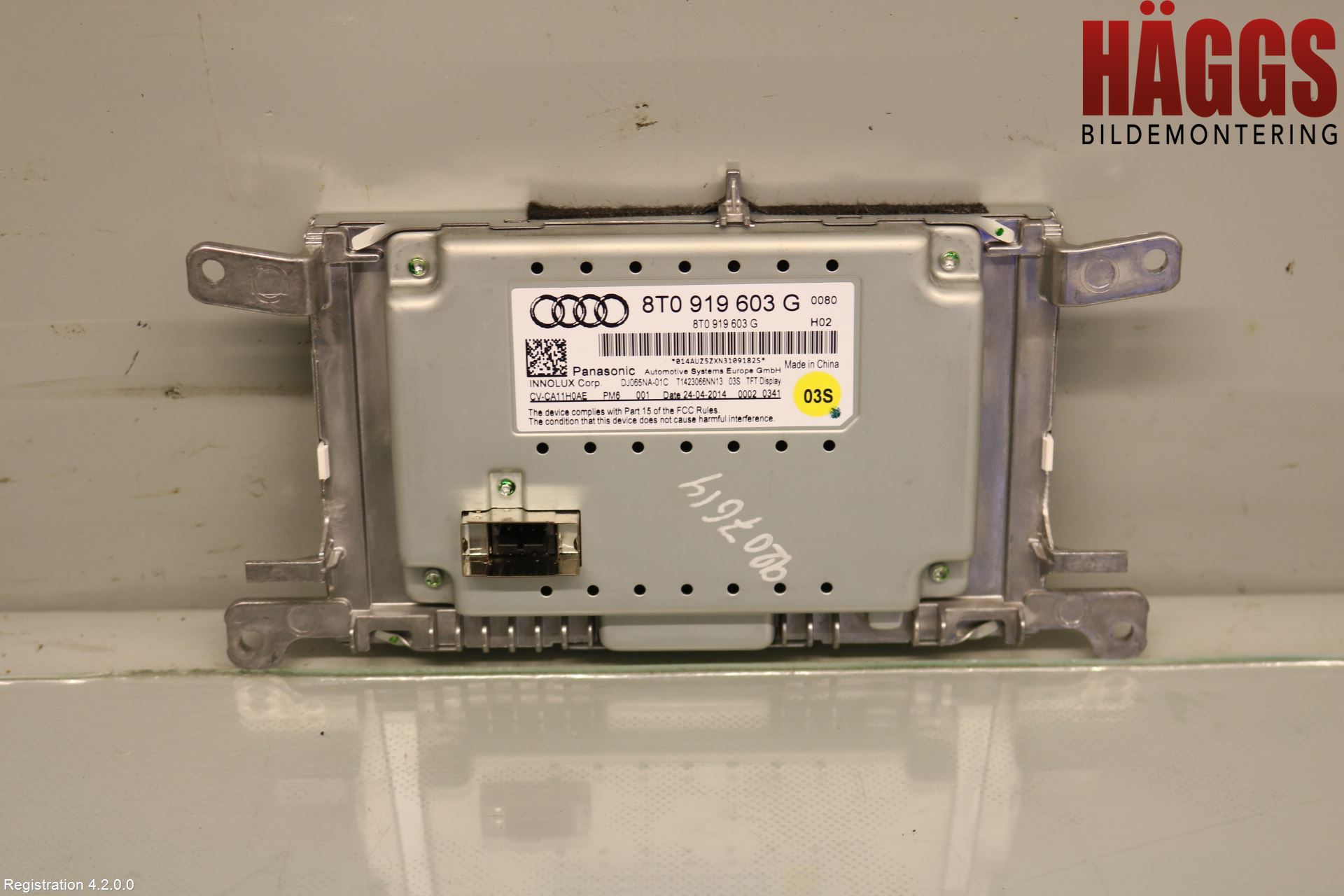 Audi A4 12-15 Bildskärm